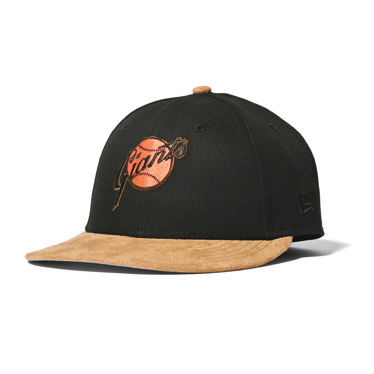 NEW ERA San Francisco Giants - LP 59FIFTY SUEDE VISOR BLACK/BROWN【60493581】
