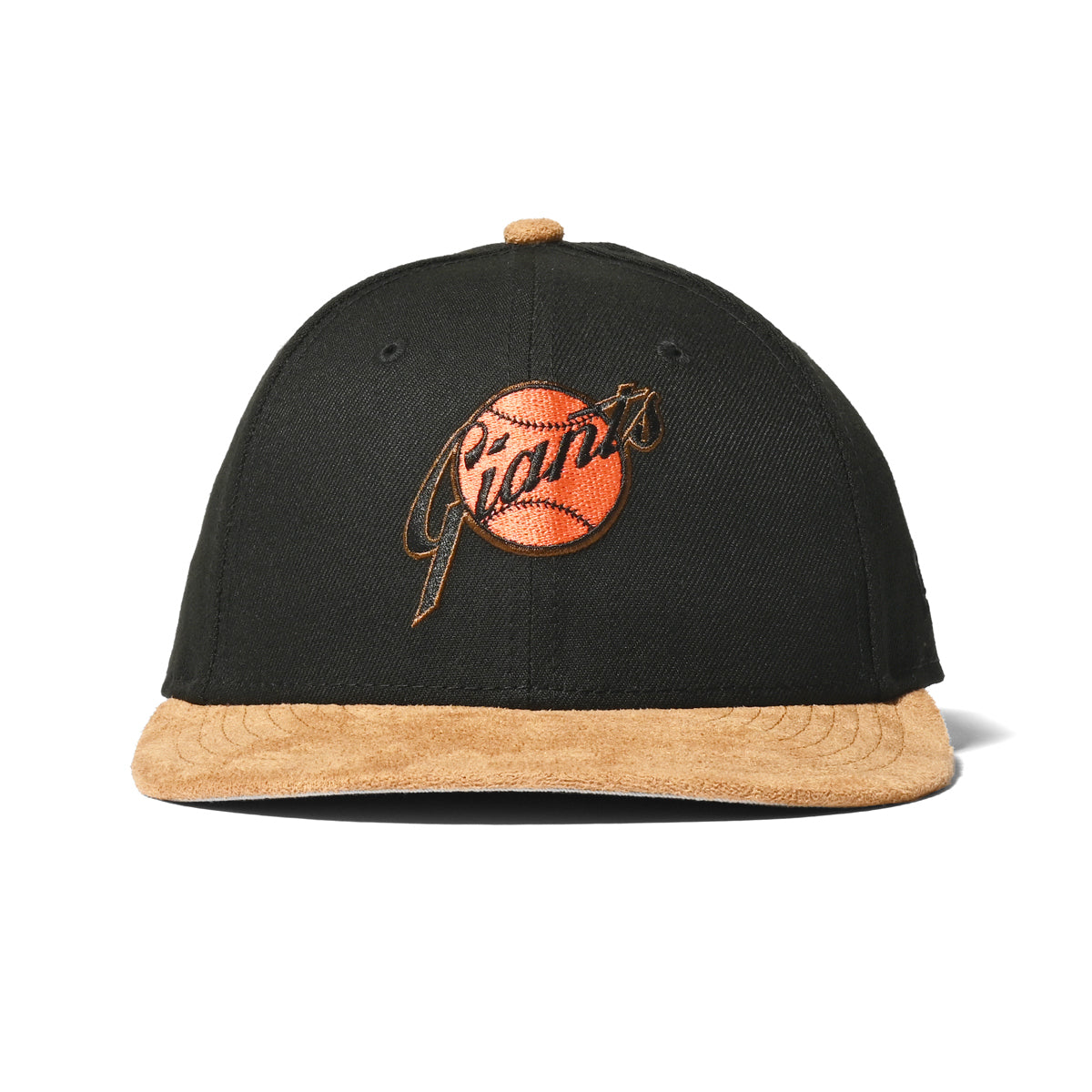 NEW ERA San Francisco Giants - LP 59FIFTY SUEDE VISOR BLACK/BROWN【60493581】
