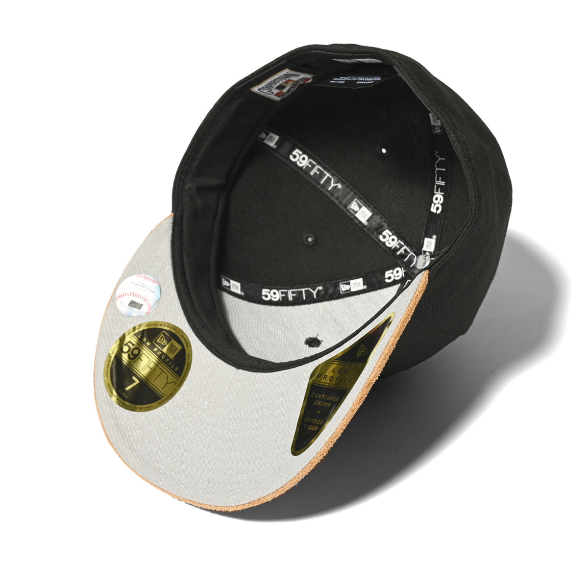NEW ERA San Francisco Giants - LP 59FIFTY SUEDE VISOR BLACK/BROWN【60493581】