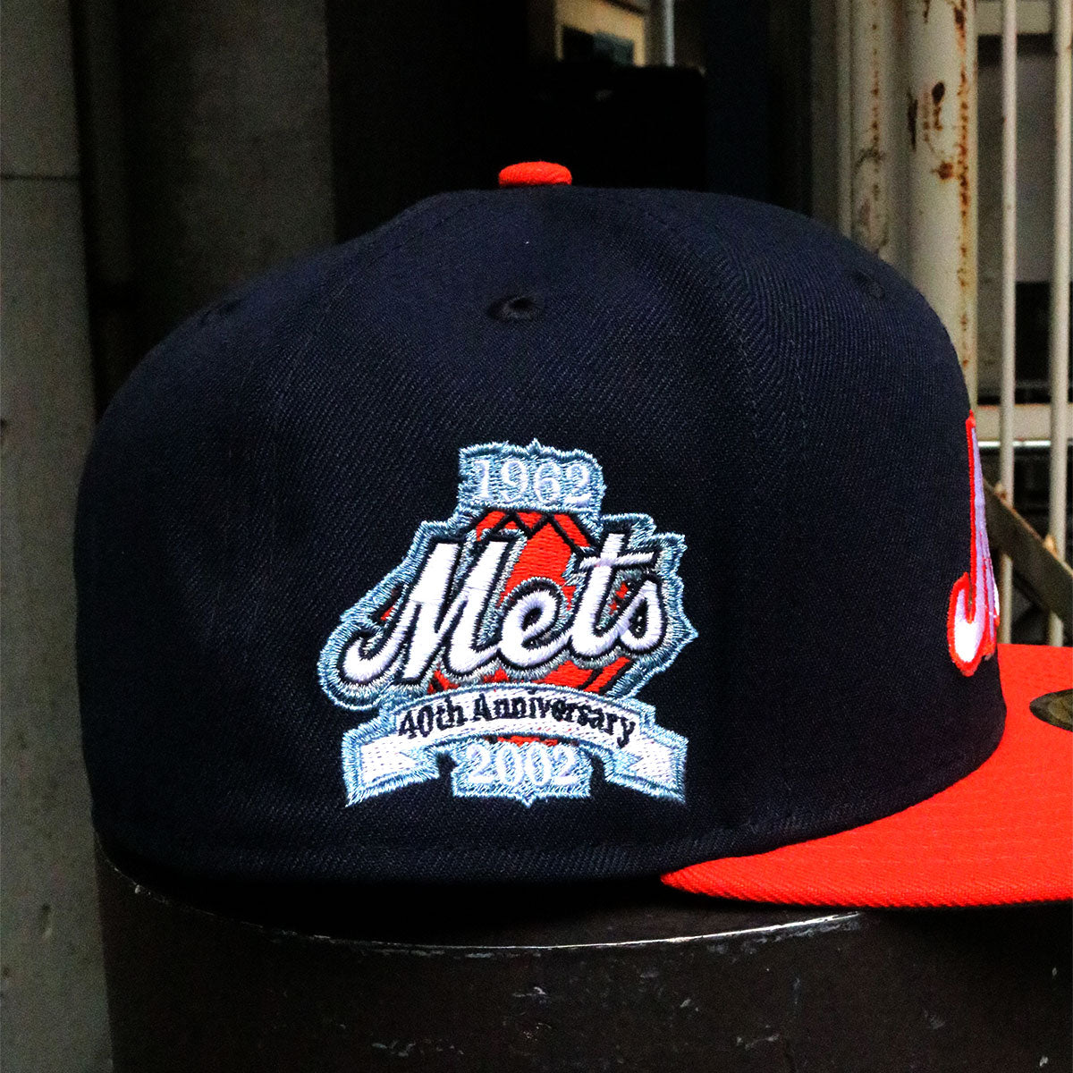NEW ERA - NEW YORK METS 40th Anniv 59FIFTY NAVY/ORANGE