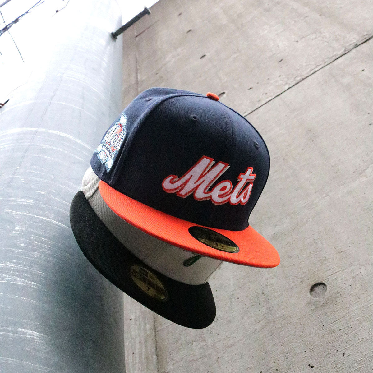 NEW ERA - NEW YORK METS 40th Anniv 59FIFTY NAVY/ORANGE