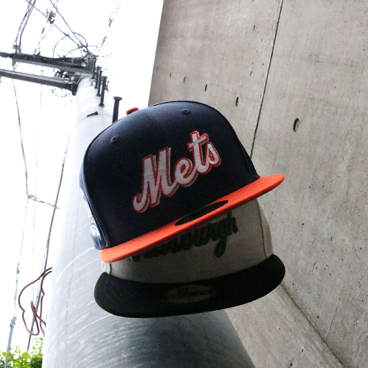 NEW ERA - NEW YORK METS 40th Anniv 59FIFTY NAVY/ORANGE