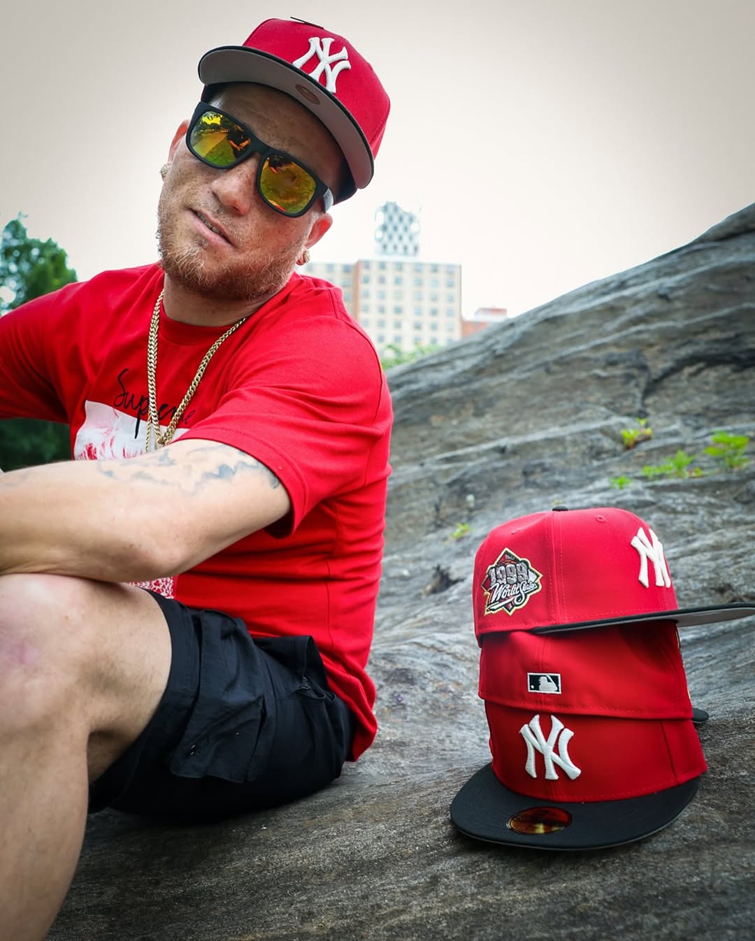 NEW ERA New York Yankees - 59Fifty 1999 World Series Red/Black 【70939565】