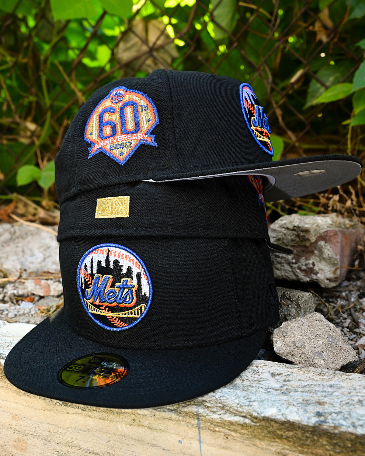 NEW ERA New York Mets - 59Fifty 60th Anniversary Black