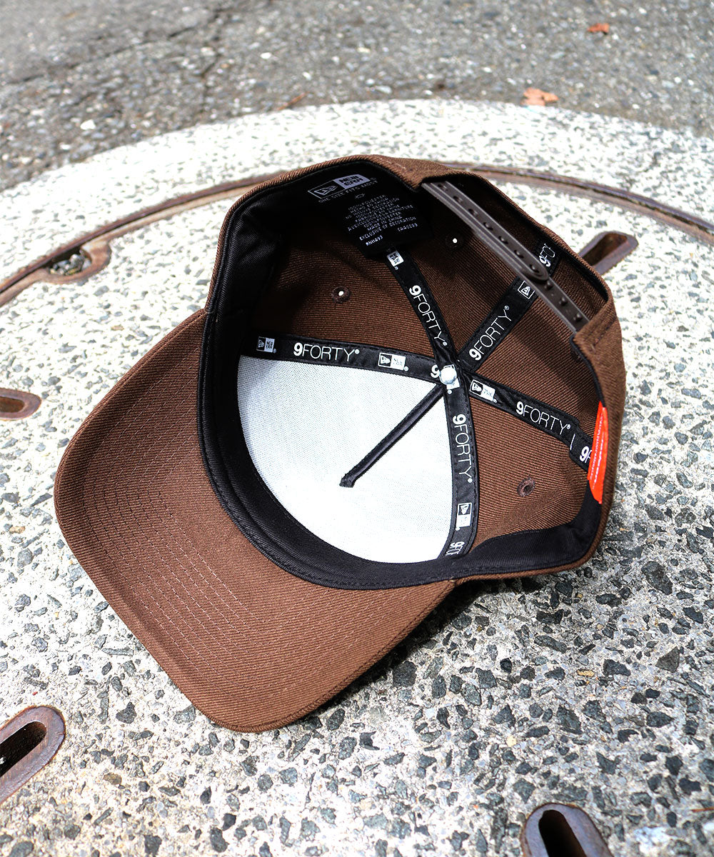 New Era × Nickelodeon - SpongeBob 9FORTY A-FRAME Walnut【70980071】