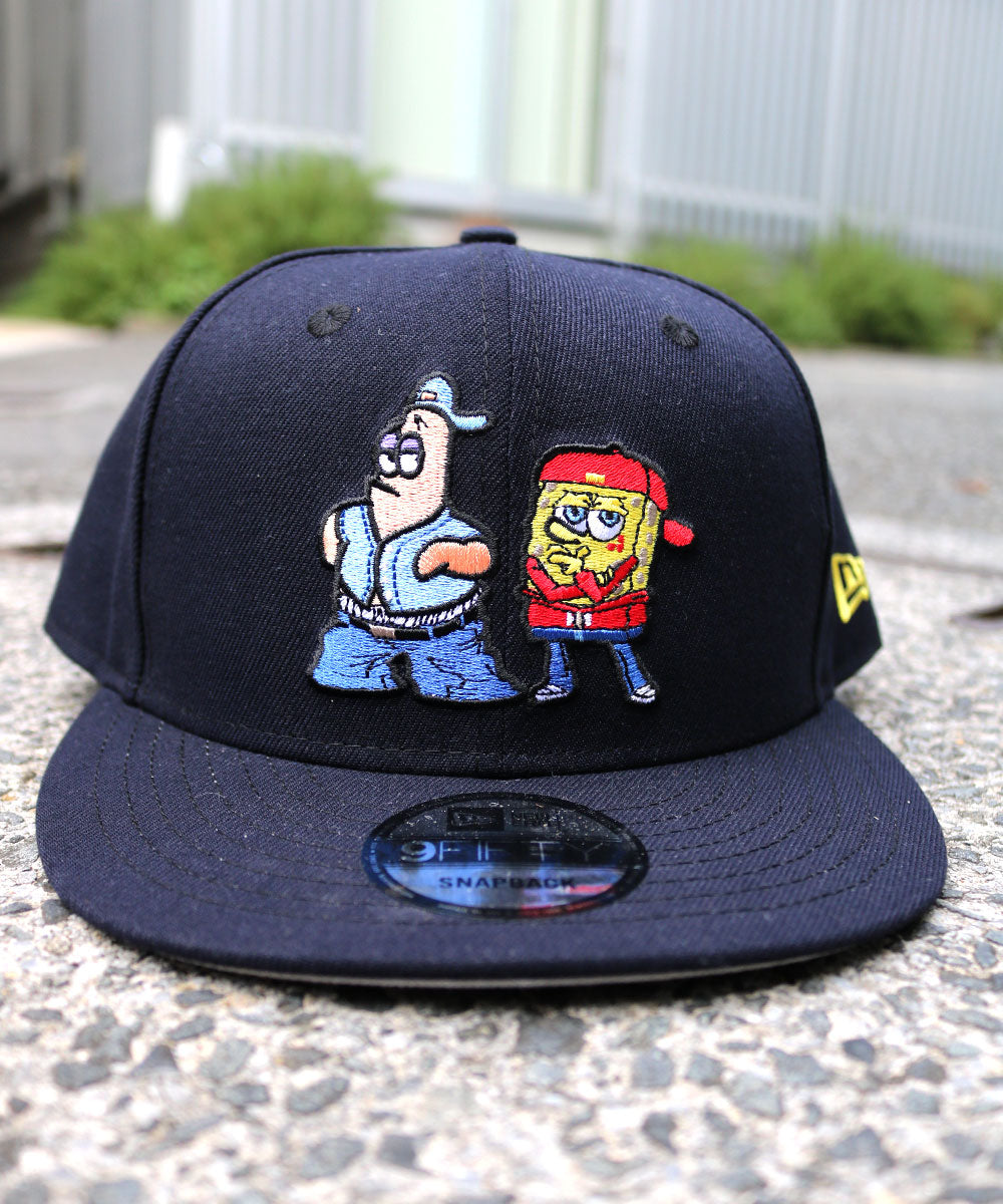New Era × Nickelodeon - SpongeBob 9FIFTY Navy【70980079】