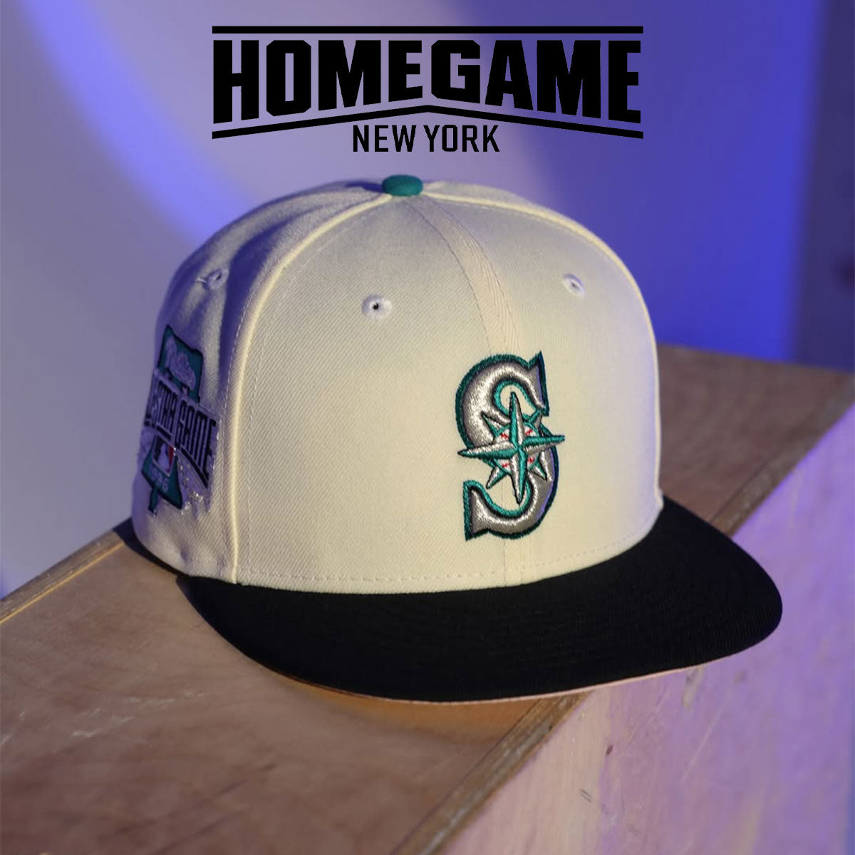 NEW ERA - Seattle Mariners CO 59Fifty 1996 All Star Game Chrome White/Navy