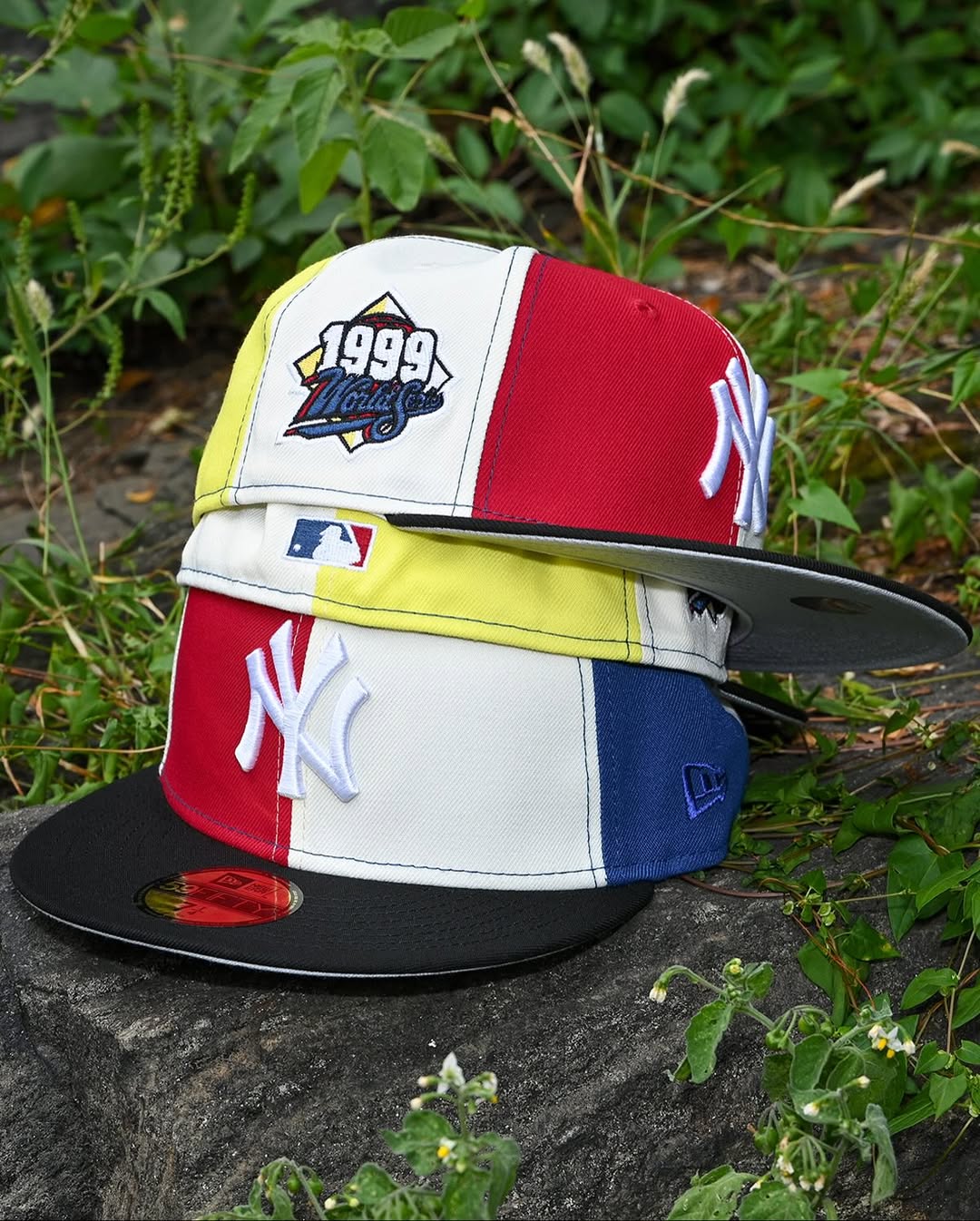 NEW ERA - New York Yankees CO 59Fifty 1999 World Series Chrome White/Black