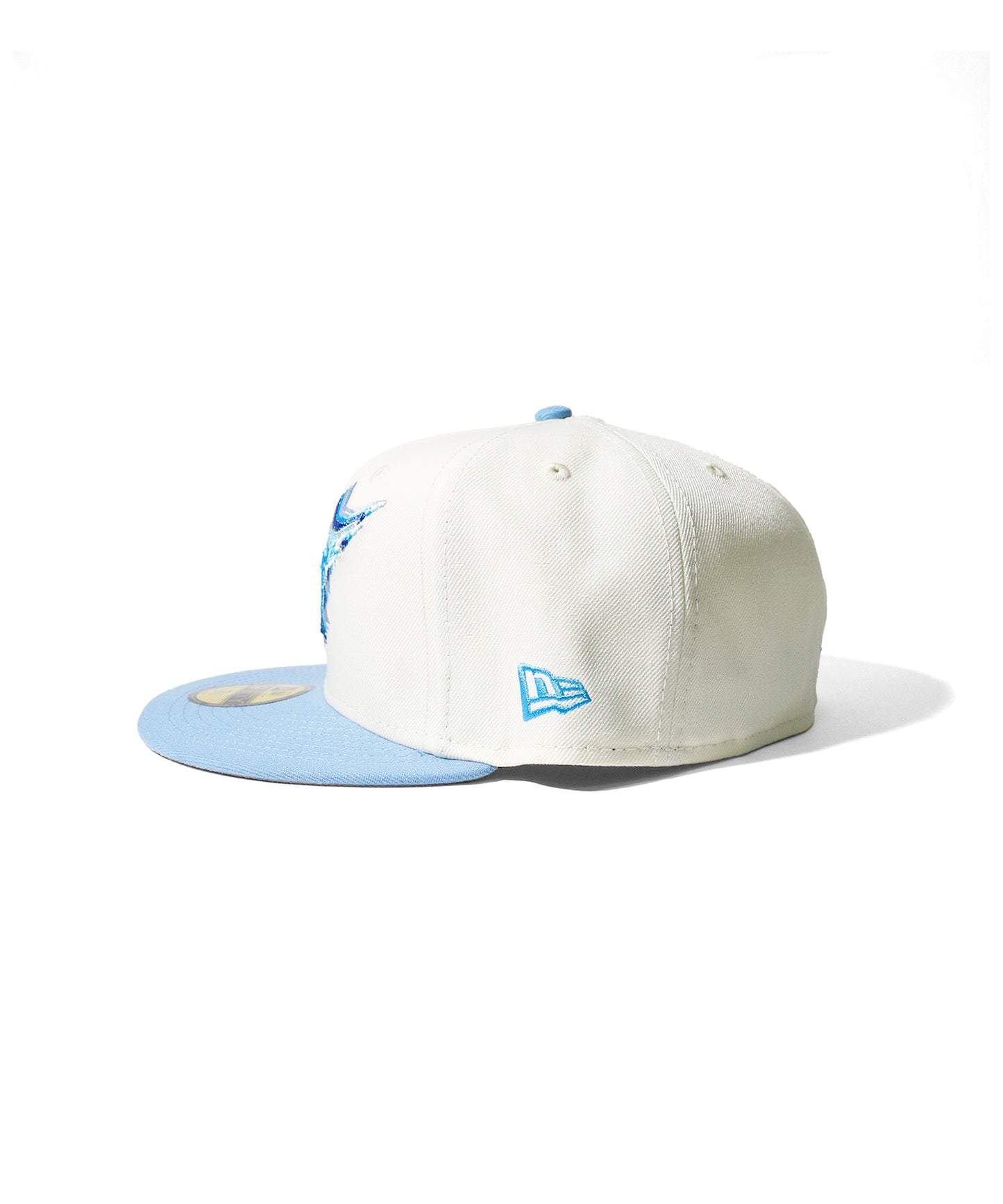 NEW ERA - Florida Marlines CO 59Fifty 2003 Worls Series Chrome/Sky Blue