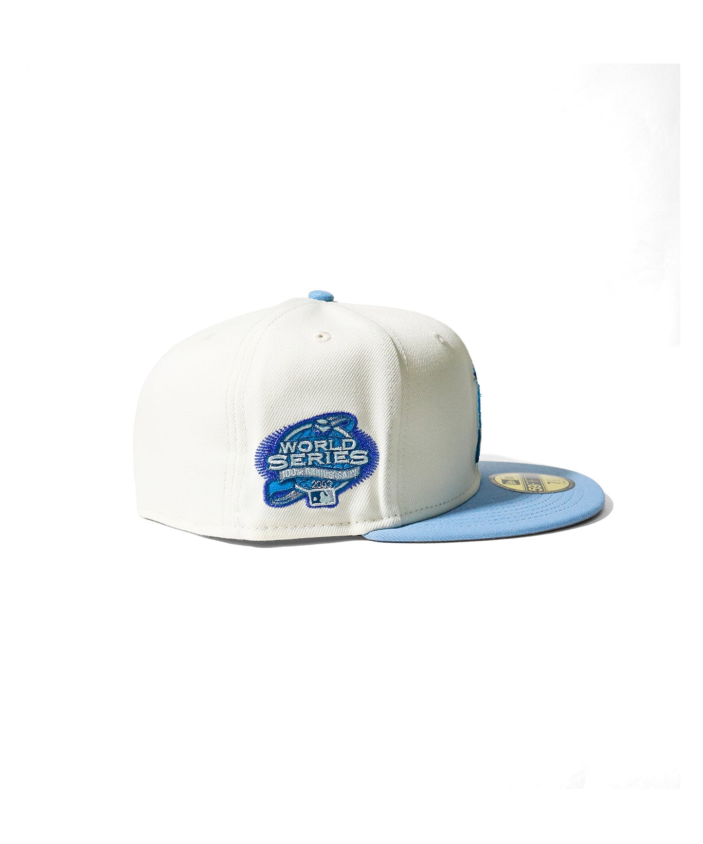 NEW ERA - Florida Marlines CO 59Fifty 2003 Worls Series Chrome/Sky Blue
