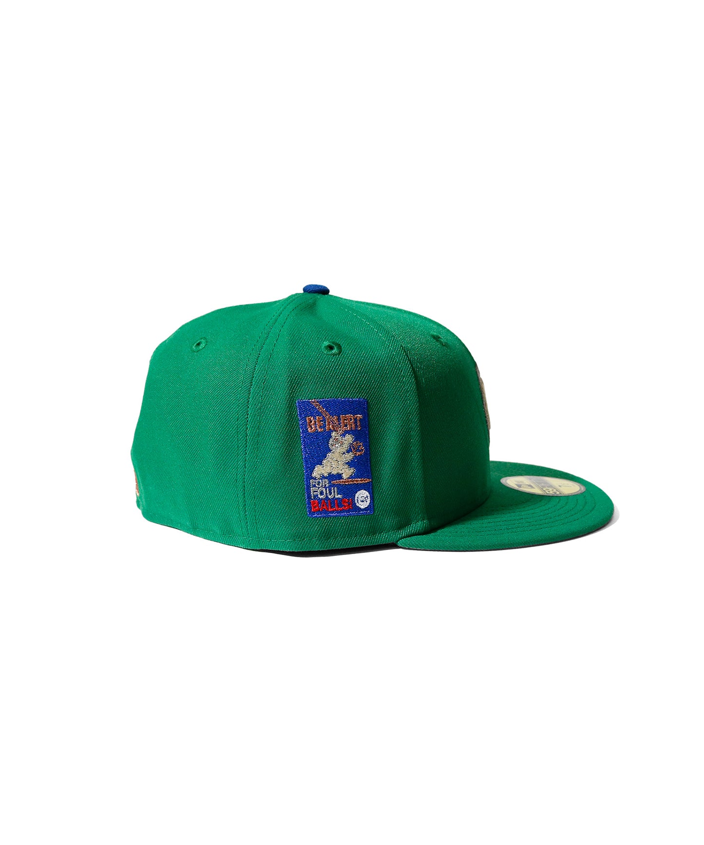 NEW ERA - Chicago Cubs CO 59Fifty BE ALERT FOR FOUL BALLS Green