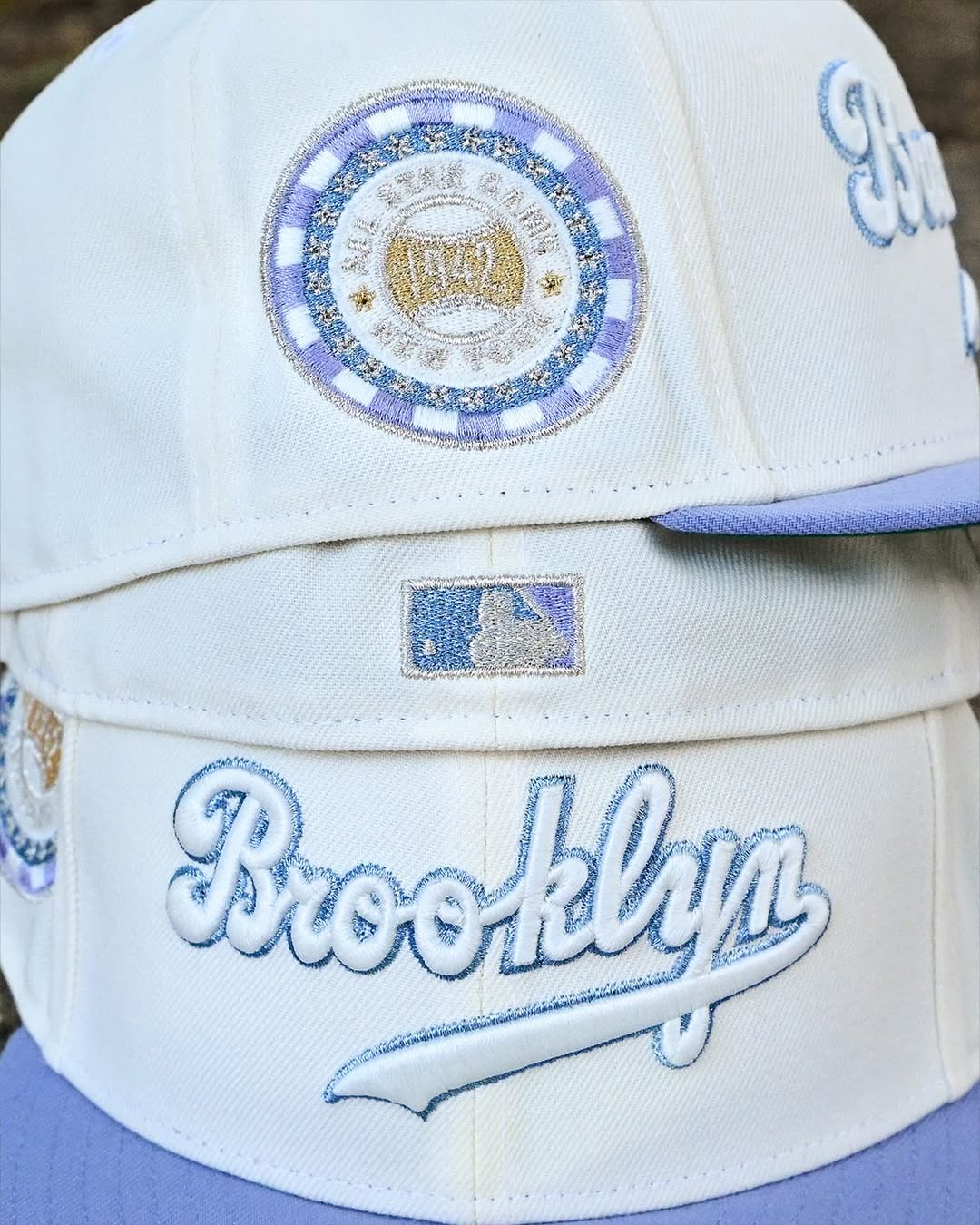 NEW ERA - Brooklyn Dodgers CO 59Fifty 1942 All Star Game Chrome White/Lavender