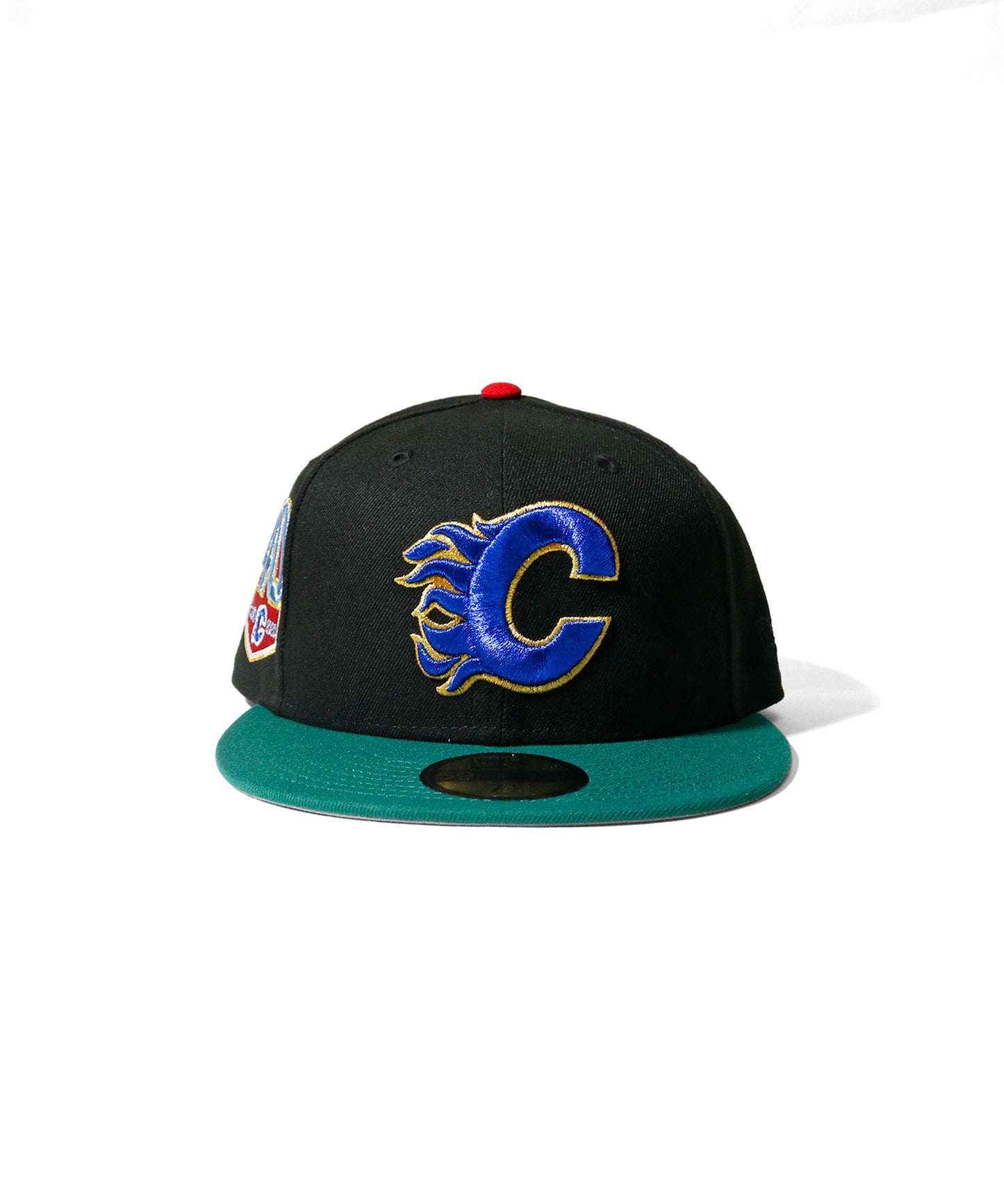NEW ERA - Calgary Flames CO 59Fifty 40th Anniversary Black/Green