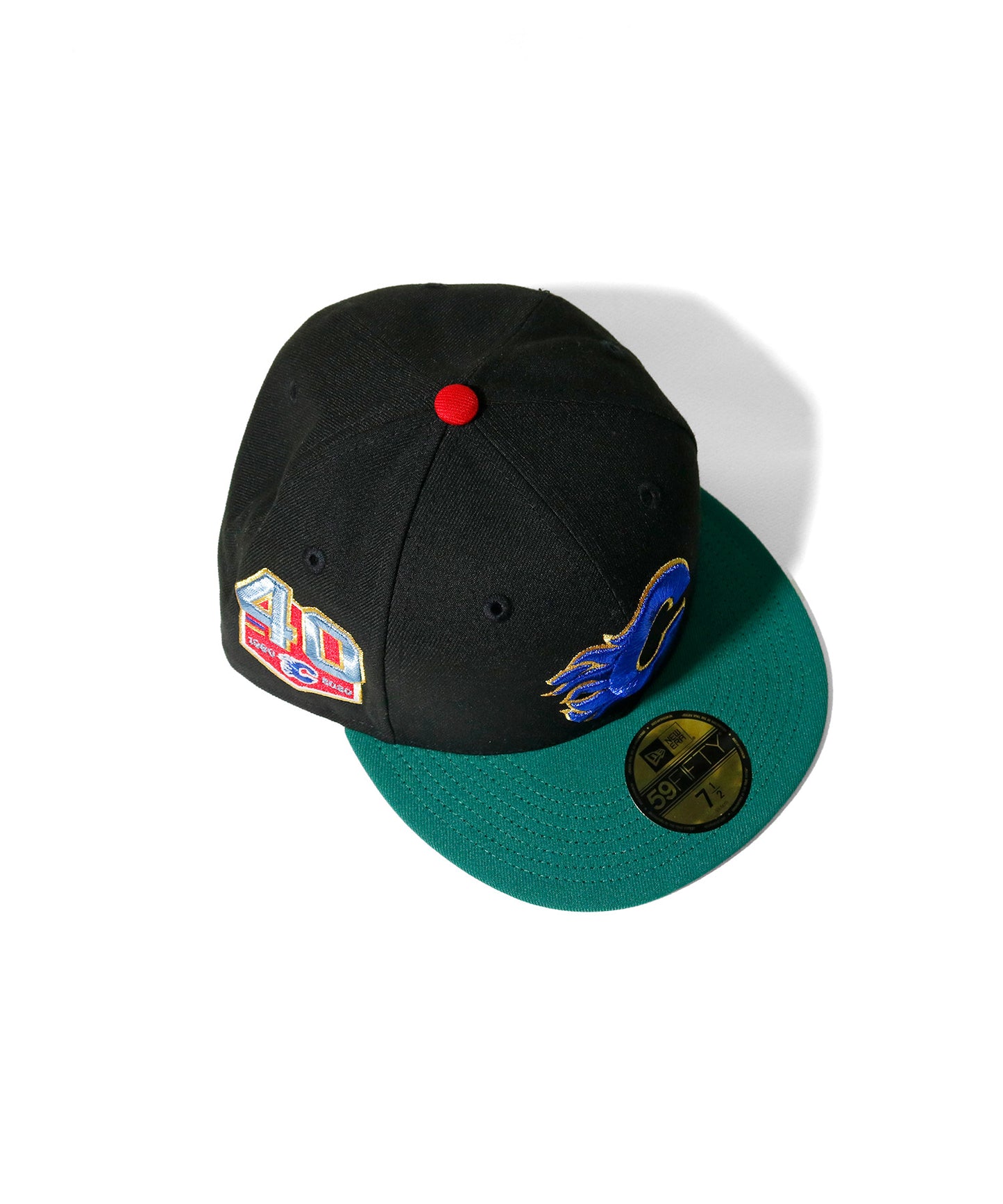 NEW ERA - Calgary Flames CO 59Fifty 40th Anniversary Black/Green