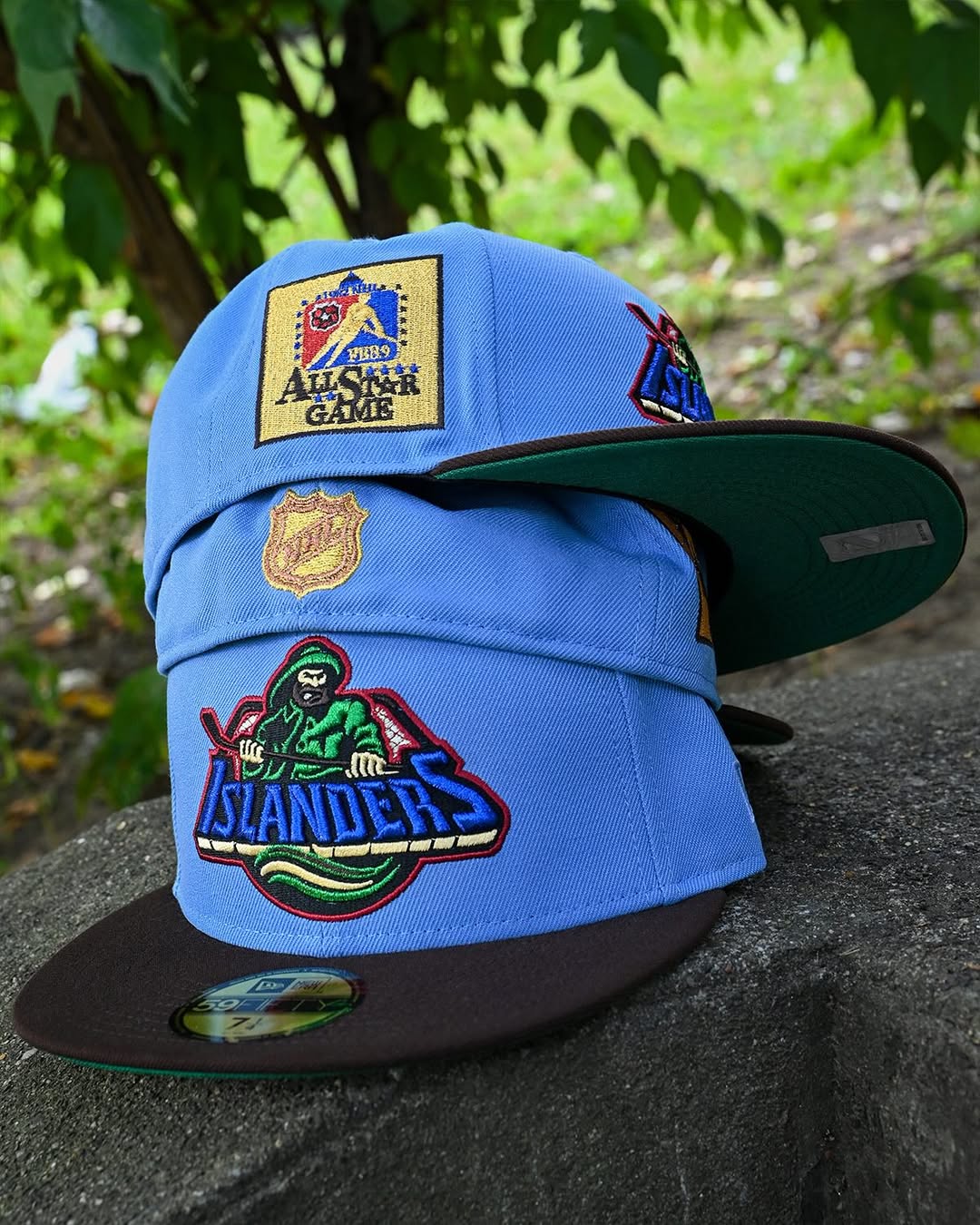 NEW ERA - New York Islanders CO 59Fifty 1982 All Star Game Sky Blue/Burnt Wood