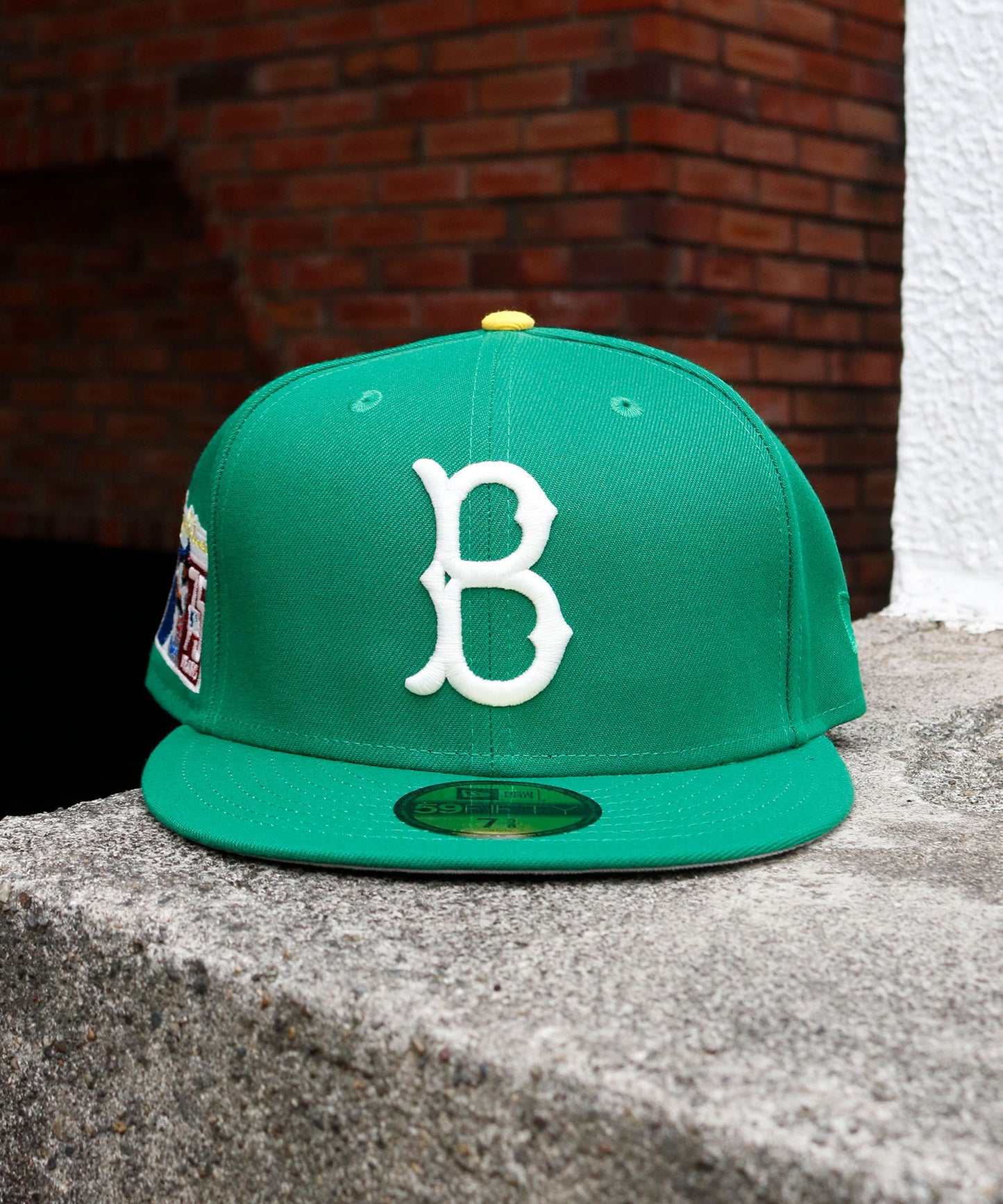 NEW ERA - Brooklyn Dodgers CO 59FIFTY Jackie Robinson 75th years Kelly Green