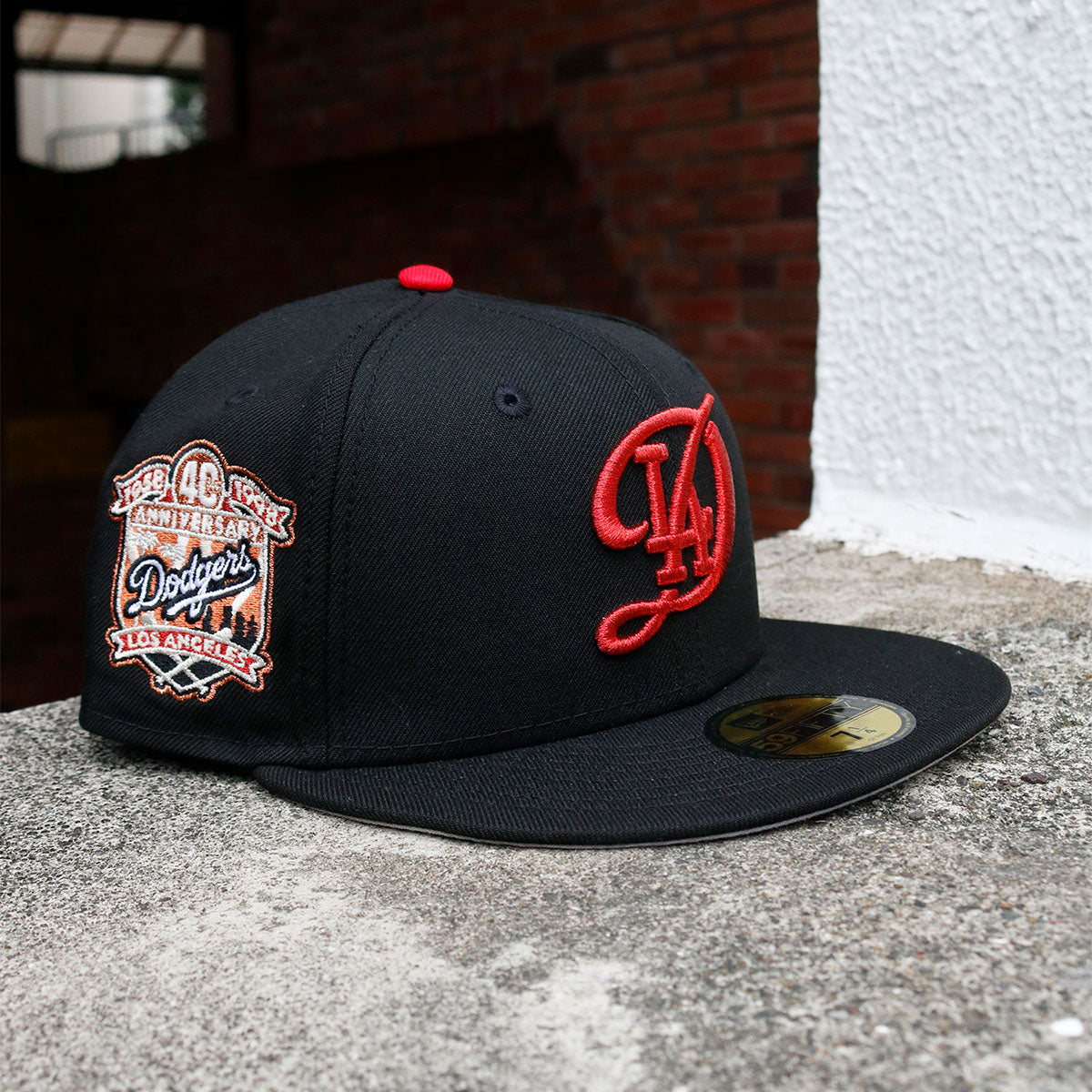 NEW ERA - Los Angeles Dodgers CO 59FIFTY CITY CONNECT 40th Anniversary Black
