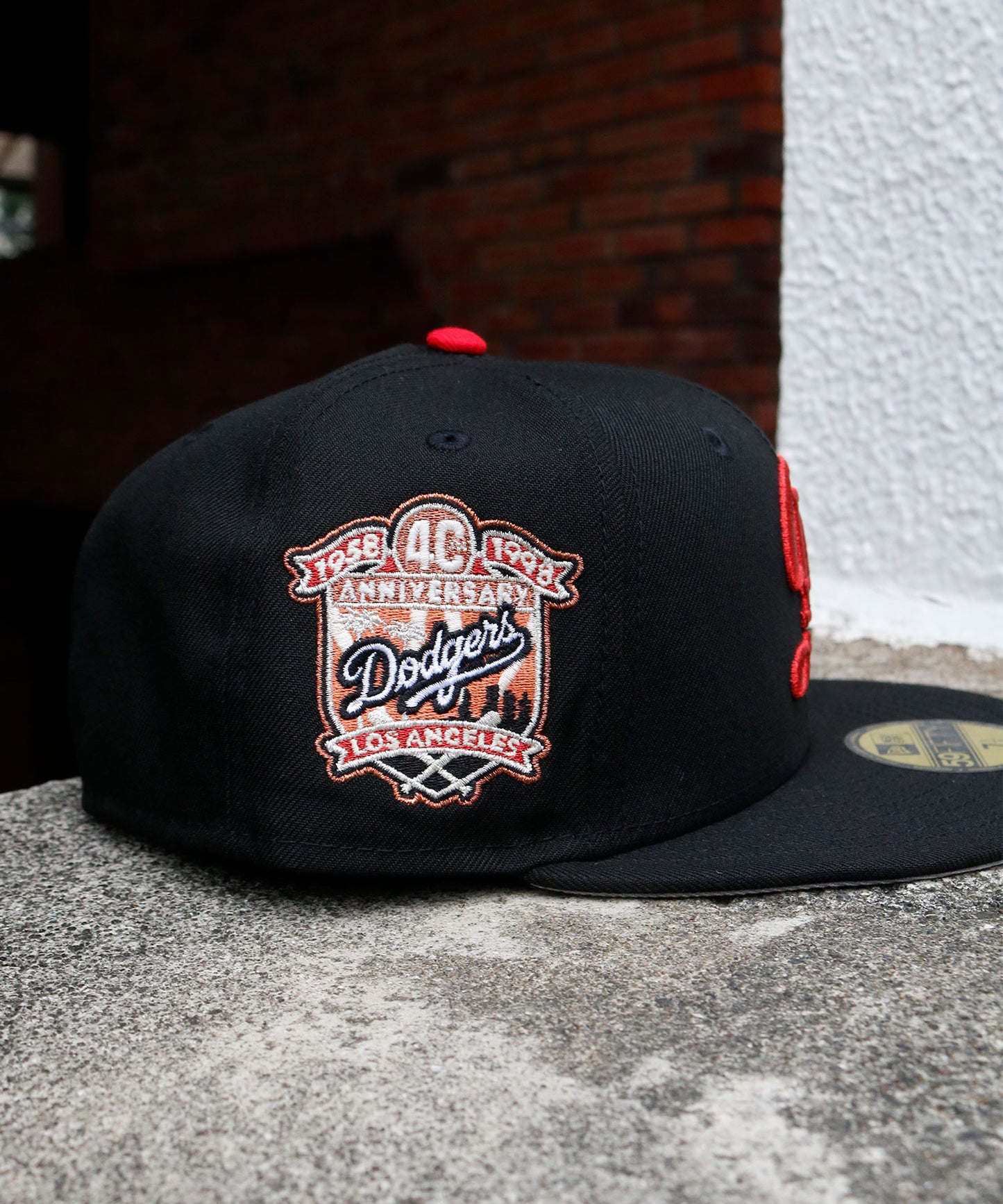 NEW ERA - Los Angeles Dodgers CO 59FIFTY CITY CONNECT 40th Anniversary Black