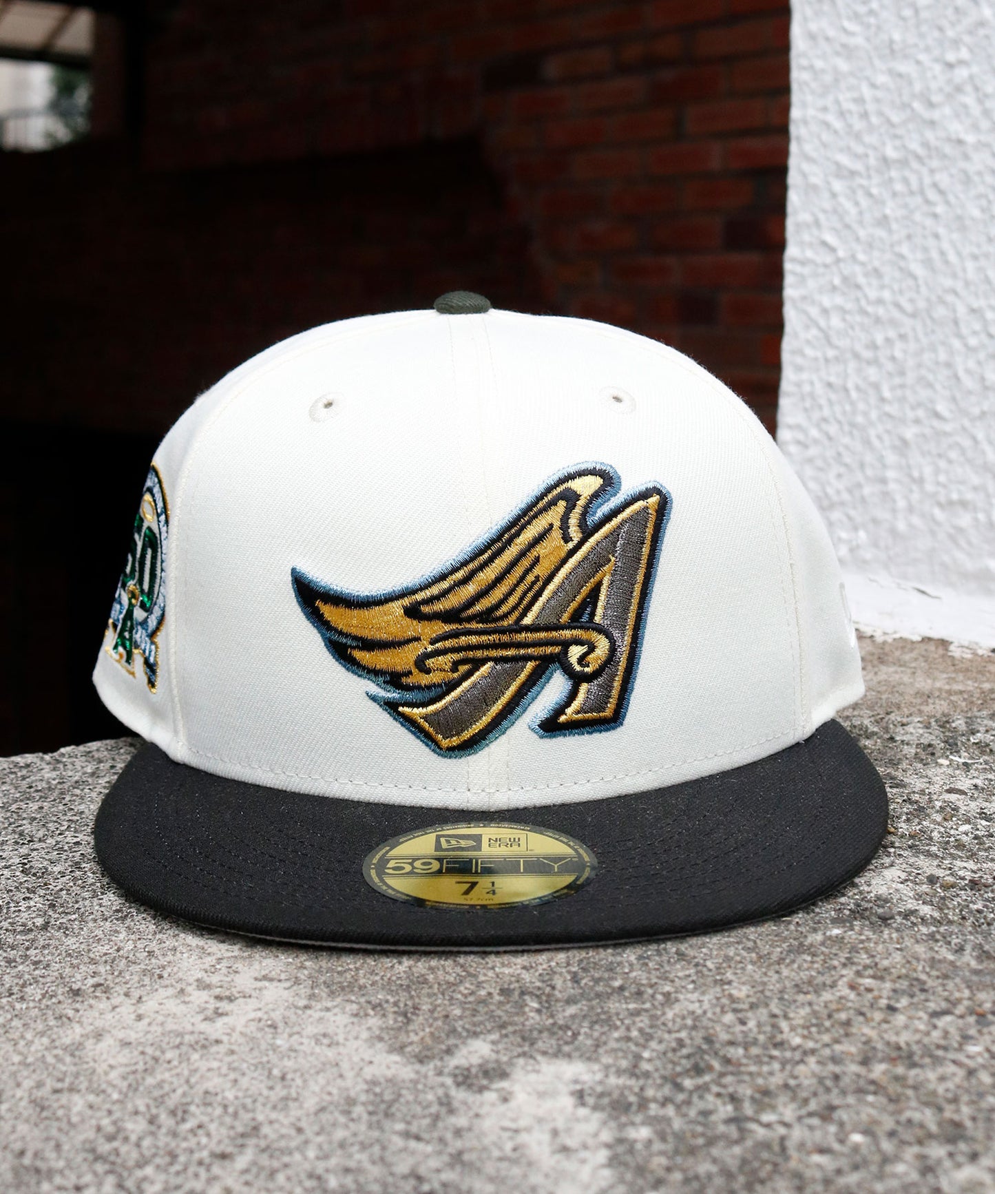 NEW ERA - Anaheim Angels CO 59FIFTY 50th Anniversary Chrome White/Black