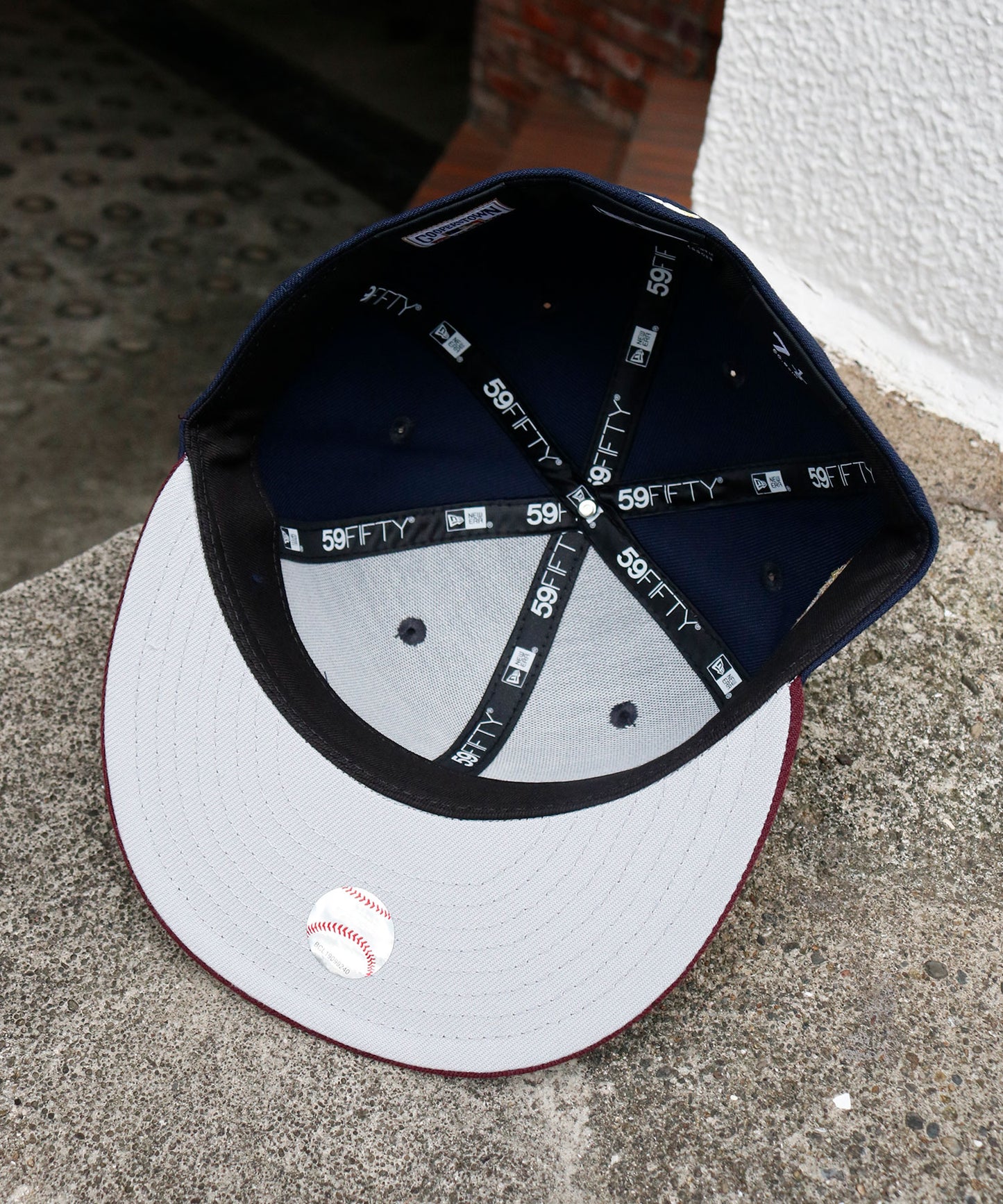 NEW ERA - New York Mets CO 59FIFTY 40th Anniversary Navy/Wine