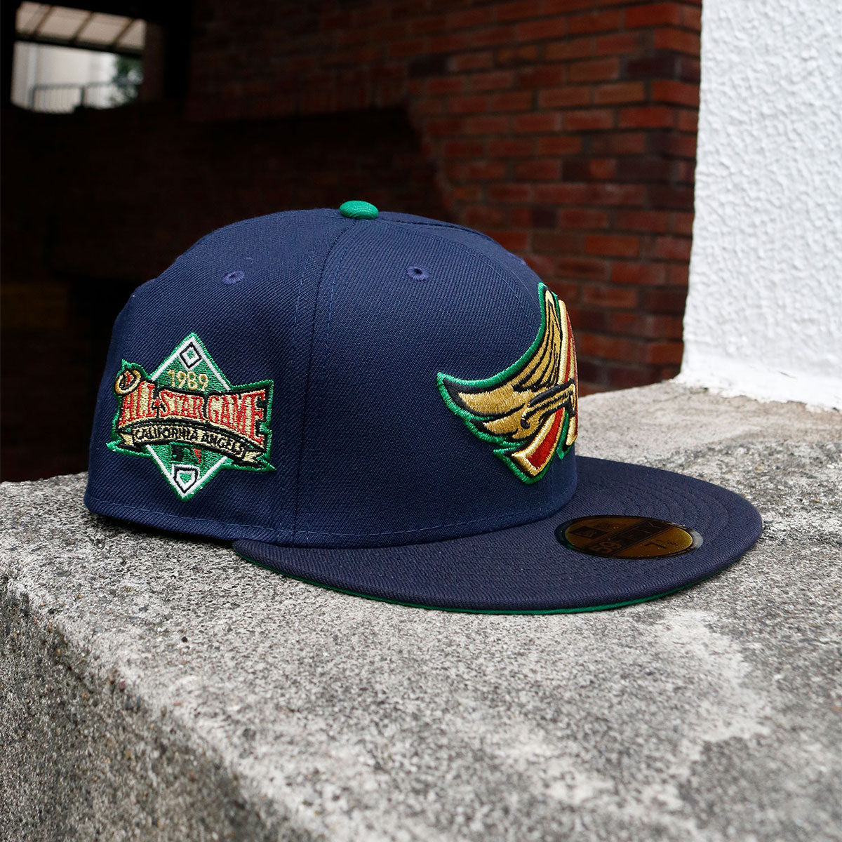 NEW ERA - Anaheim Angels CO 59FIFTY All Star Game 1989 Navy
