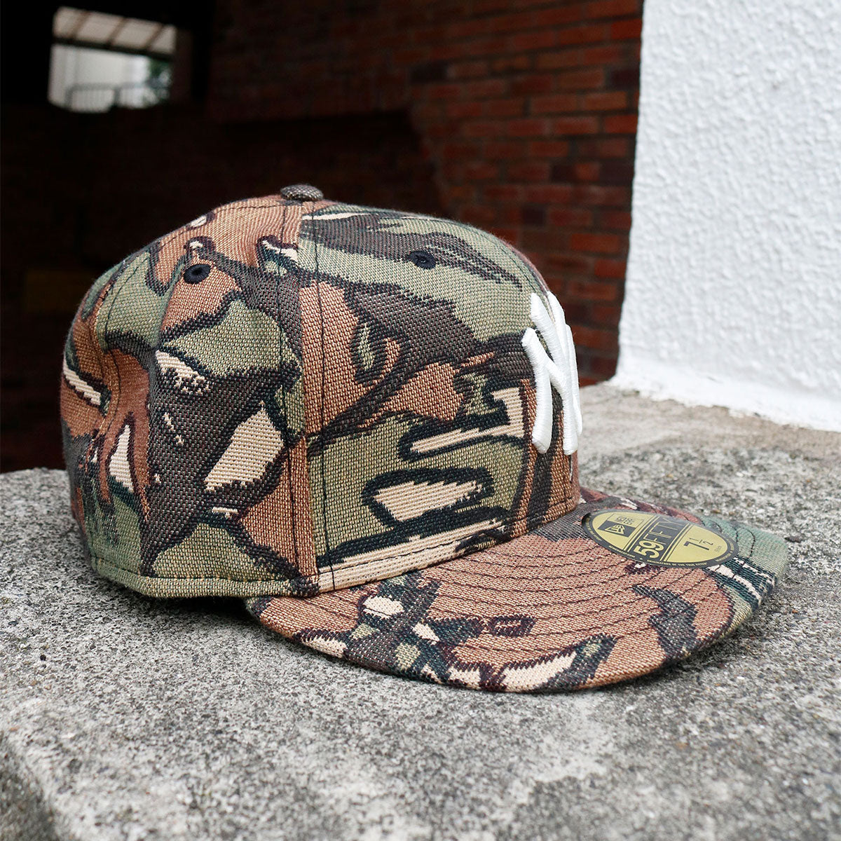 NEW ERA - New York Yankees RC 59FIFTY Three Looms Jaquard Camo【60772926】