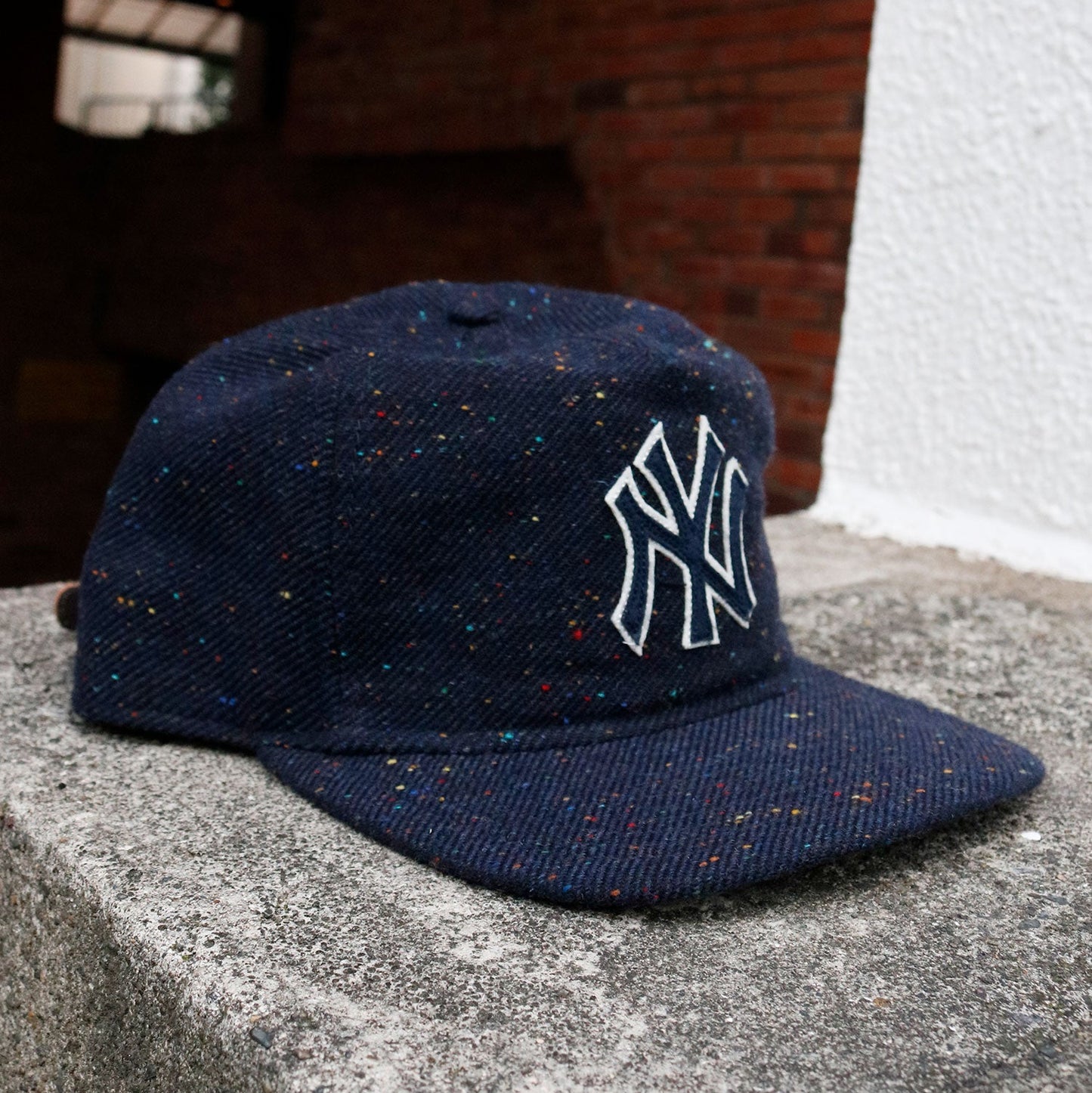 NEW ERA - New York Yankees 19Twenty Three Looms Speckled Wool Navy【60772993】