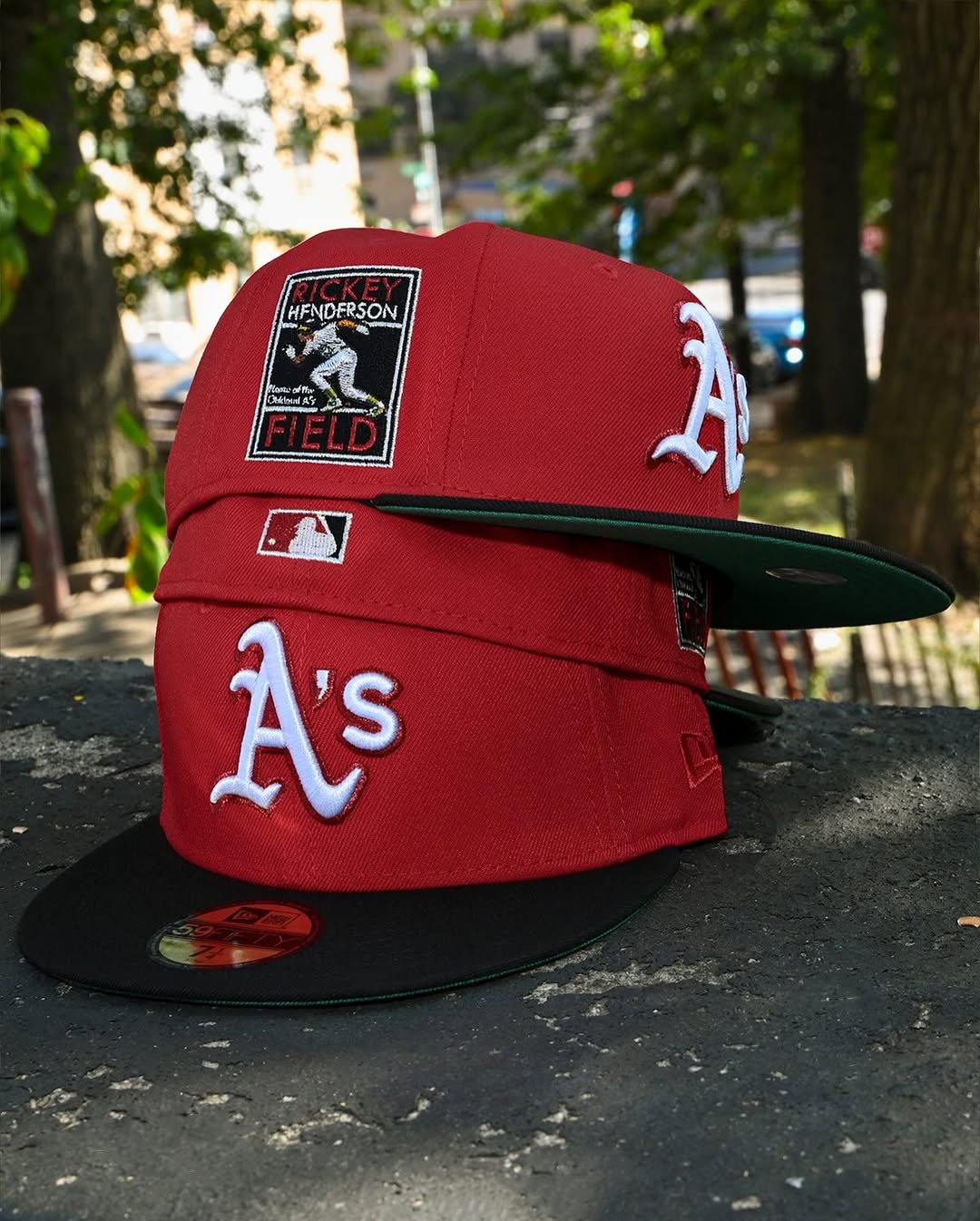 New Era - Oakland Athletics NYCO 59Fifty Rickey Henderson Field Red/Black