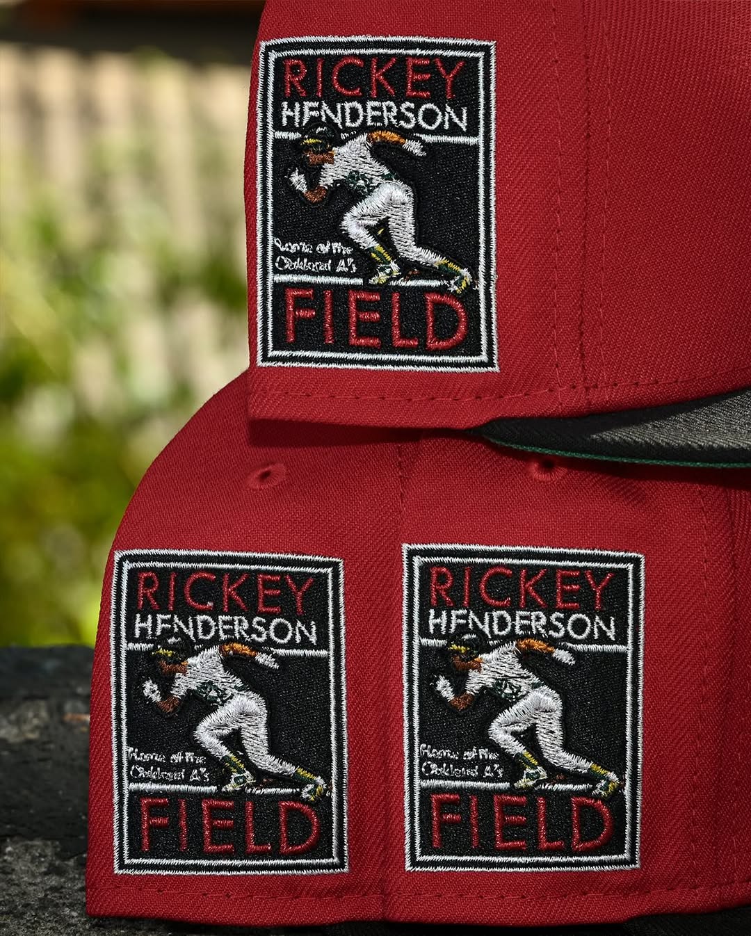 New Era - Oakland Athletics NYCO 59Fifty Rickey Henderson Field Red/Black