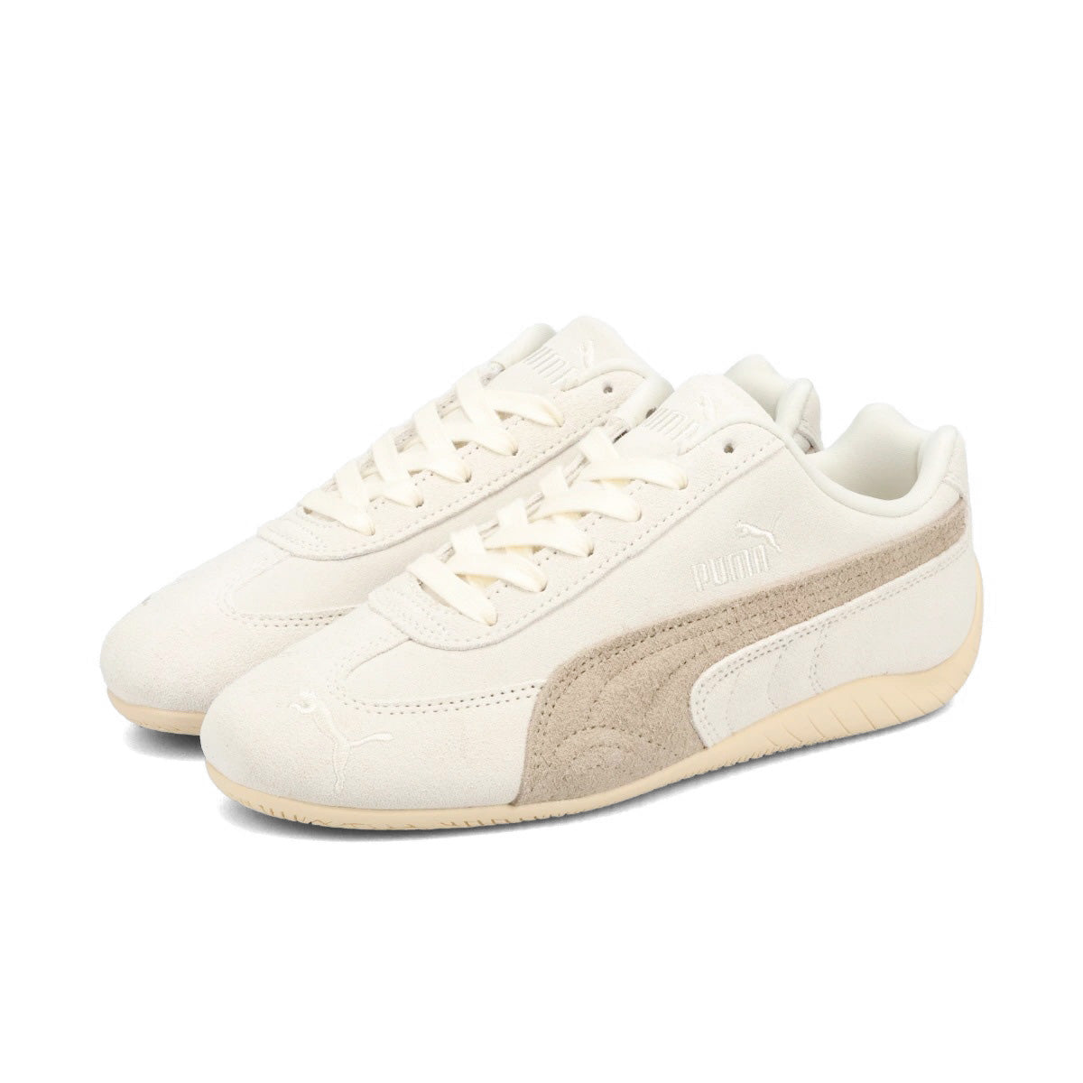 PUMA - SPEEDCAT ELEVATED W WARM WHITE-ICE COFFEE【403619-01