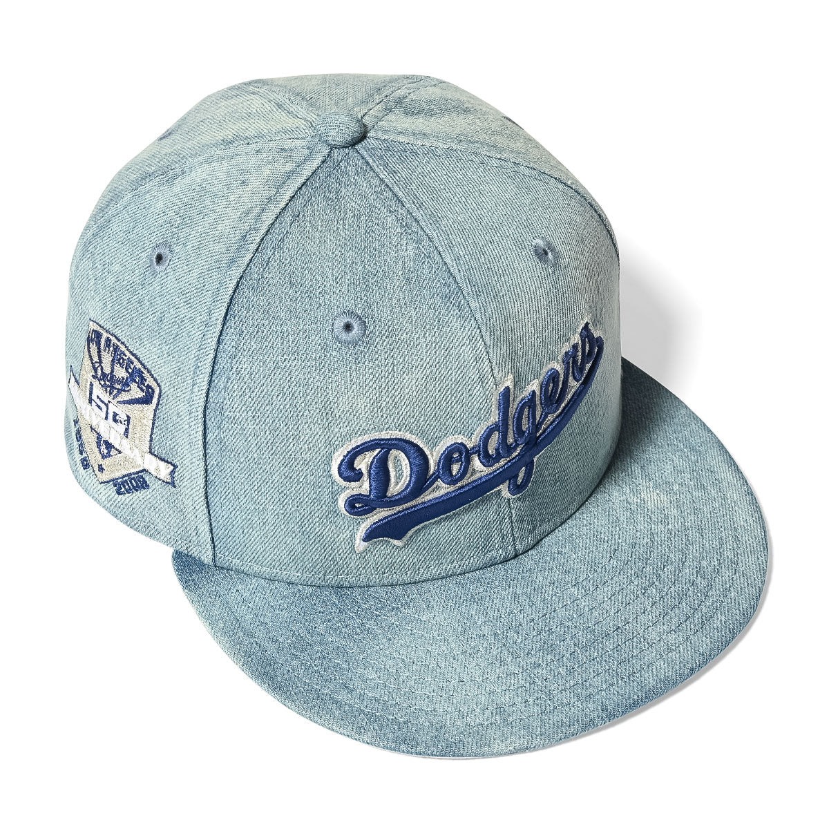 NEW ERA LOS ANGELES DODGERS - 59FIFTY CO 50TH ANNIV WASHED DENIM 【14703381】
