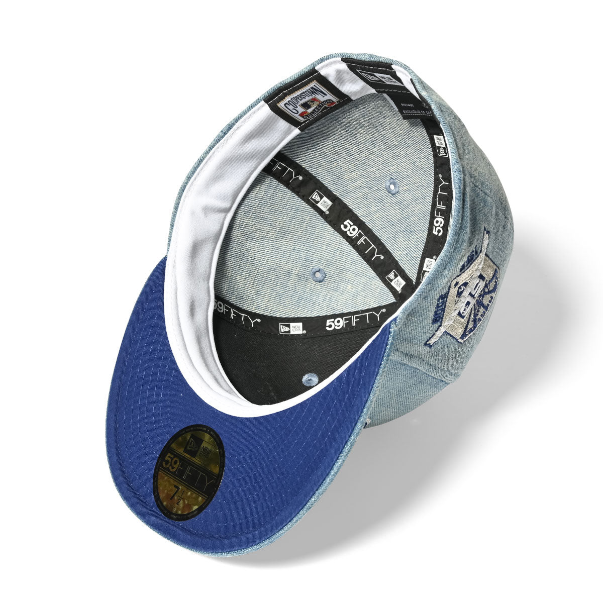 NEW ERA LOS ANGELES DODGERS - 59FIFTY CO 50TH ANNIV WASHED DENIM 【14703381】