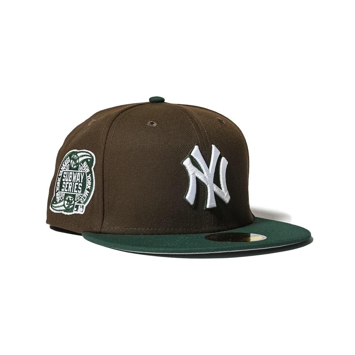 NEW ERA New York Yankees - 59FIFTY CO 2000 WS B&B WALNUT/DARK GREEN【70890656】