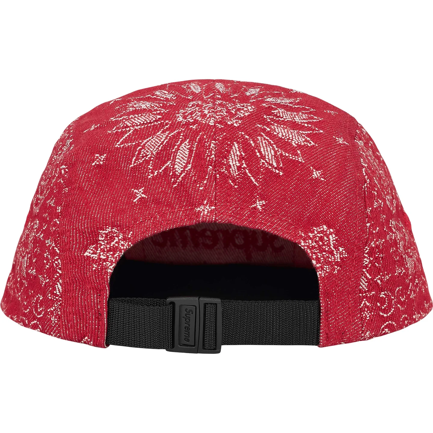 Supreme - Bandana Denim Camp Cap RED SS25H86