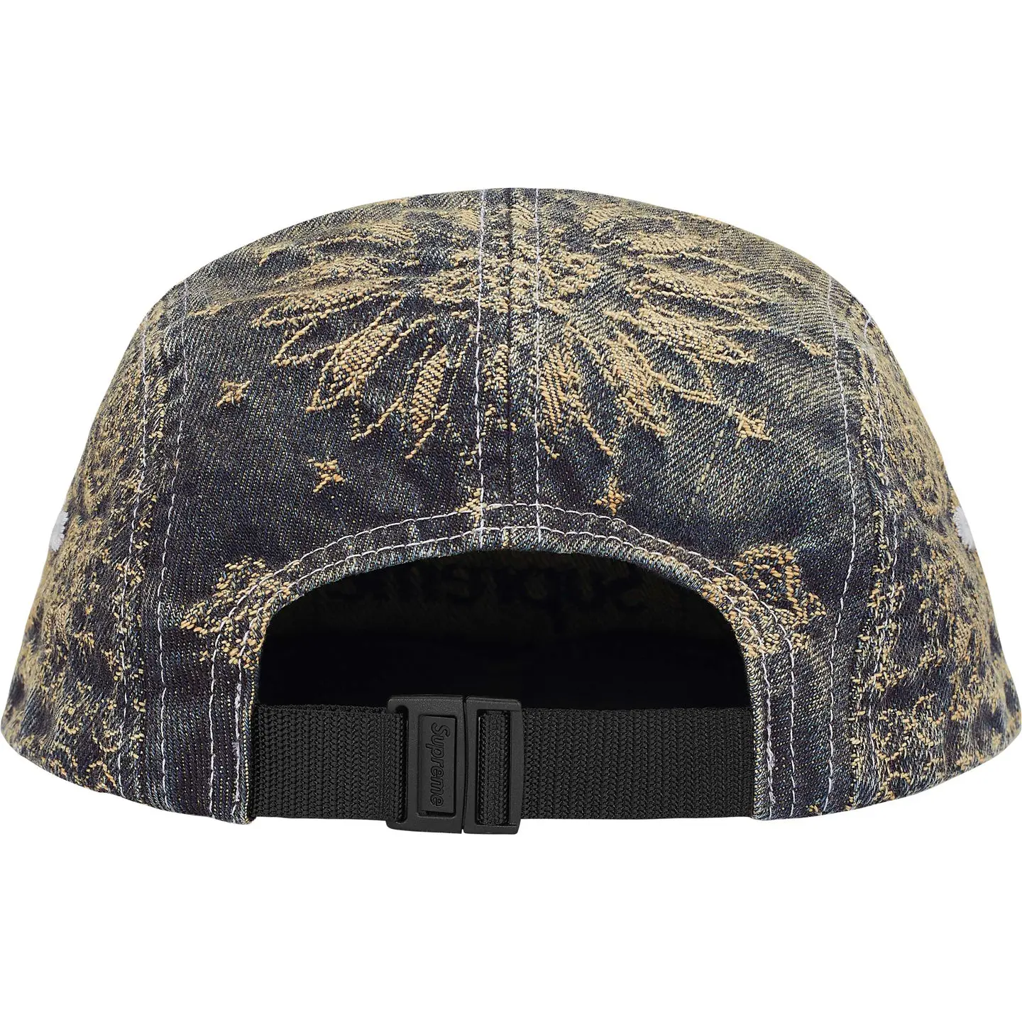 Supreme - Bandana Denim Camp Cap DIRTY INDIGO SS25H86