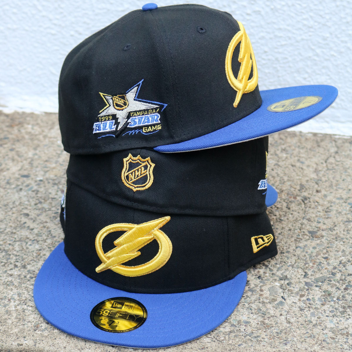 NEW ERA Tampa Bay Rays - 59Fifty Lightning 1999 All Star Game Black/Blue