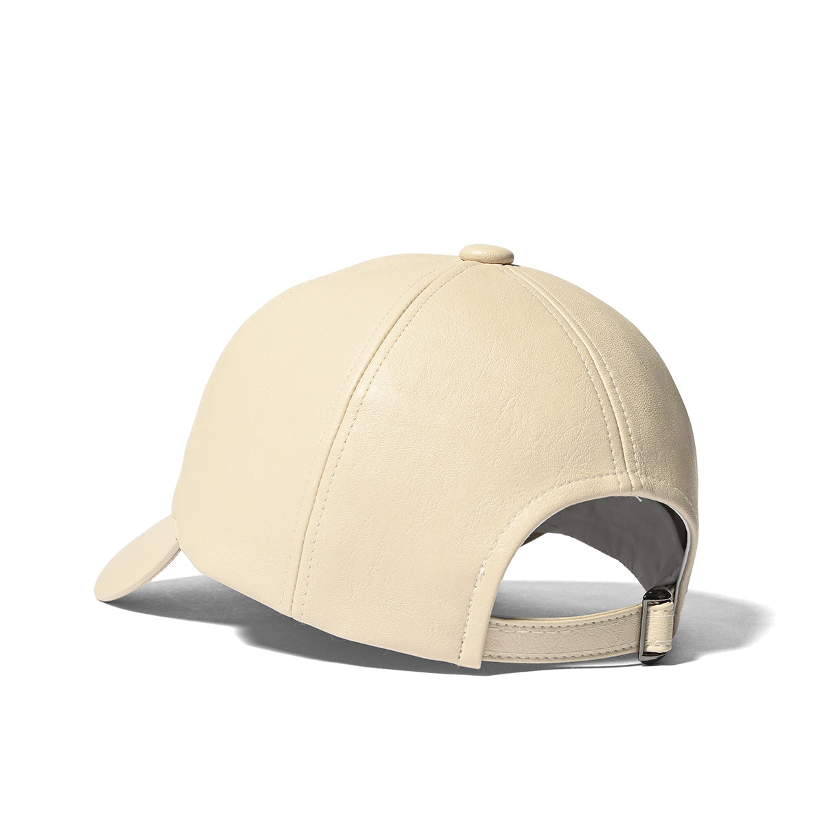 HOMEGAME - H LOGO LEATHER CAP IVORY 【HG251403】