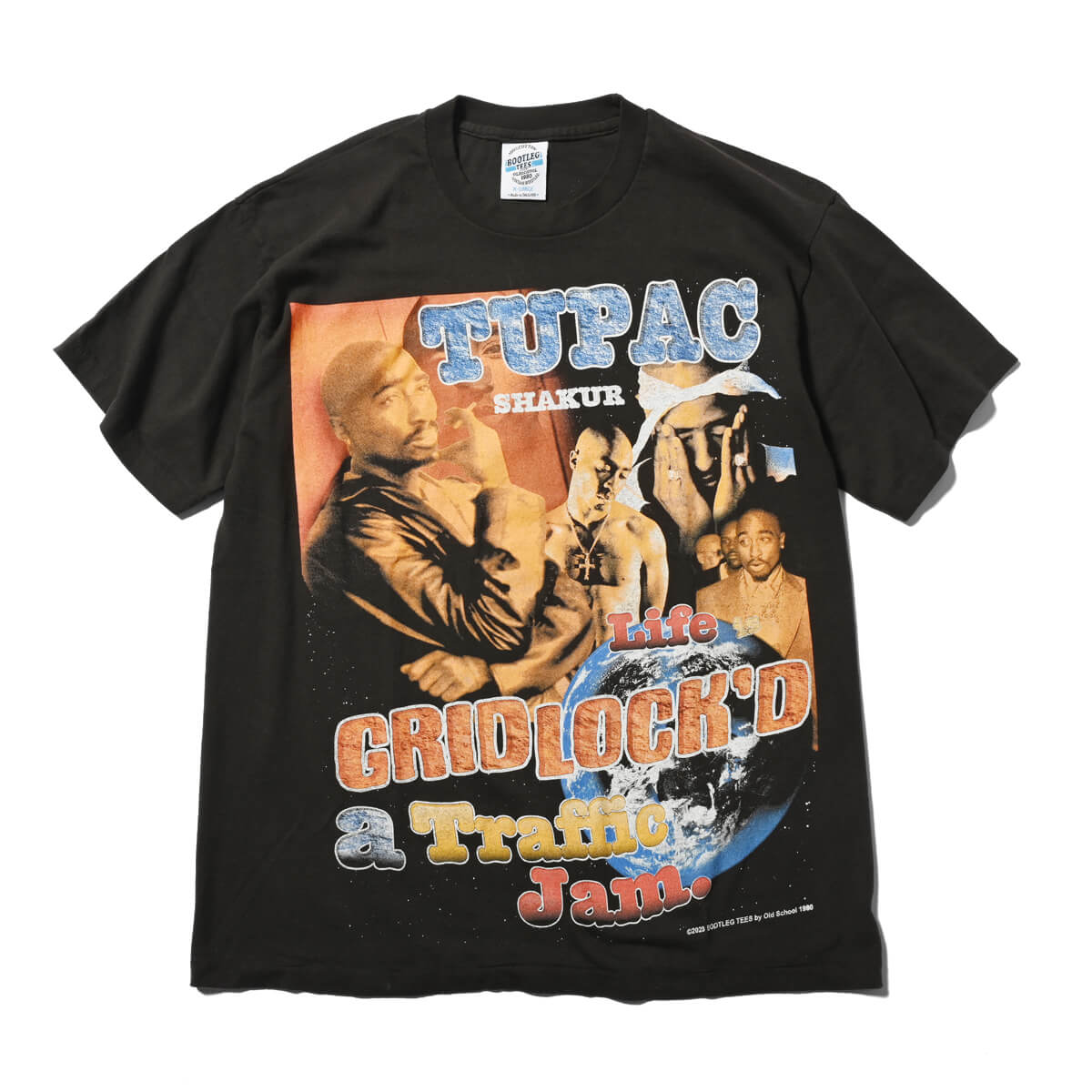 2PAC GRIDLOCK'D A TRAFFIC JAM TEE 半袖Tシャツ