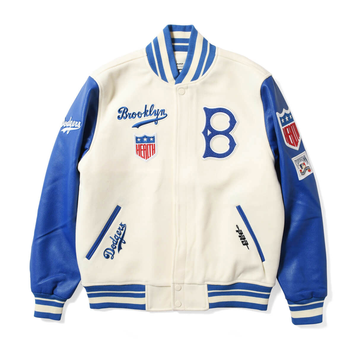 PRO STANDARD - Brooklyn Dodgers RETRO CLASSIC RIB WOOL VARSITY JACKET【LBD635712】
