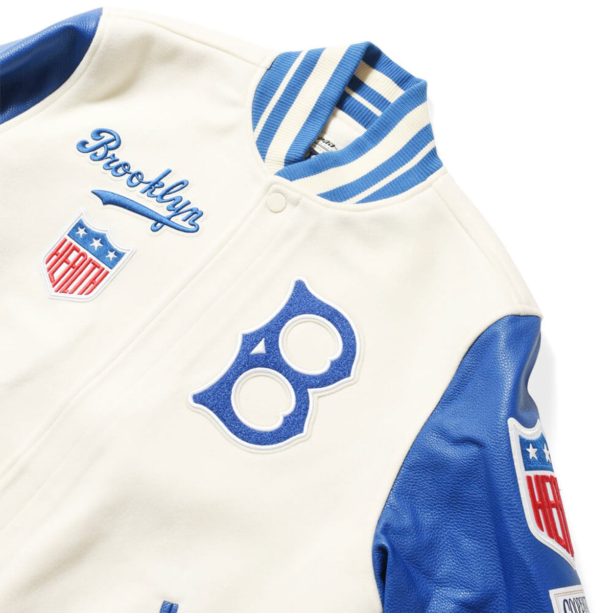 PRO STANDARD - Brooklyn Dodgers RETRO CLASSIC RIB WOOL VARSITY JACKET【LBD635712】
