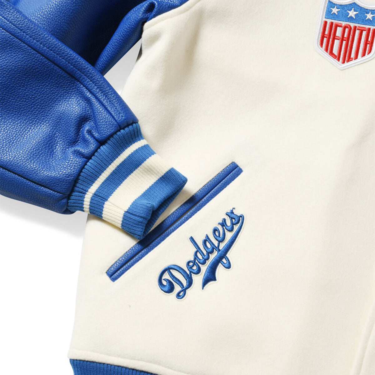 PRO STANDARD - Brooklyn Dodgers RETRO CLASSIC RIB WOOL VARSITY JACKET【LBD635712】