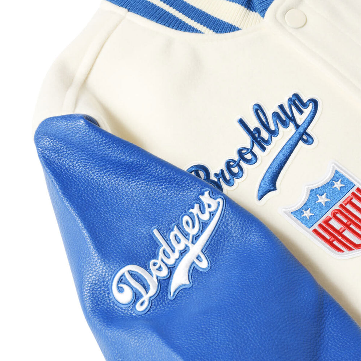 PRO STANDARD - Brooklyn Dodgers RETRO CLASSIC RIB WOOL VARSITY JACKET【LBD635712】