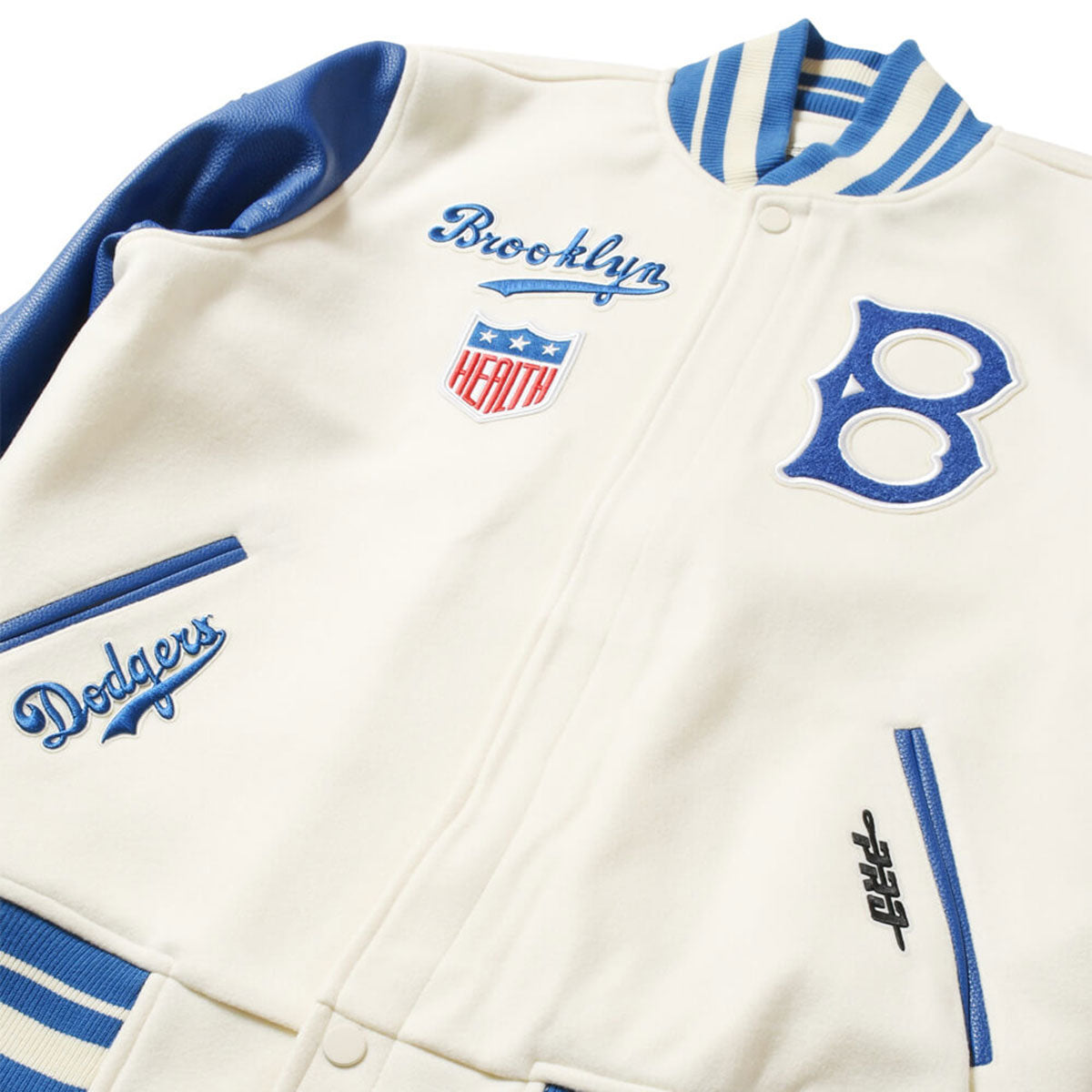 PRO STANDARD - Brooklyn Dodgers RETRO CLASSIC RIB WOOL VARSITY JACKET【LBD635712】