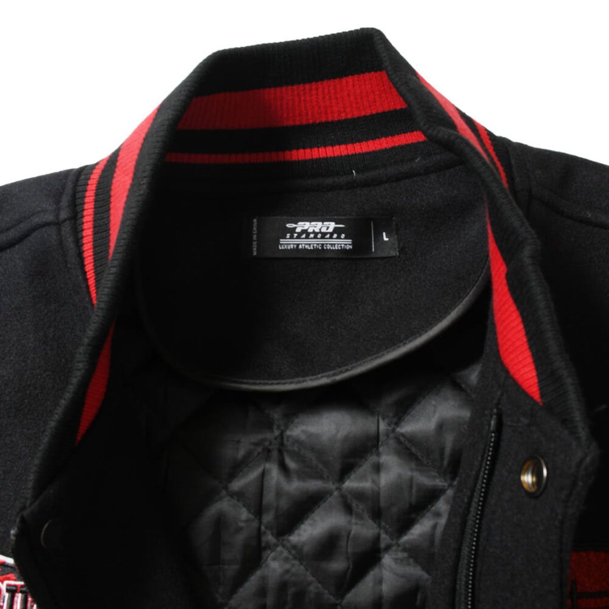 PRO STANDARD - Chicago Bulls RETRO CLASSIC RIB WOOL VARSITY JACKET【BCB656015】