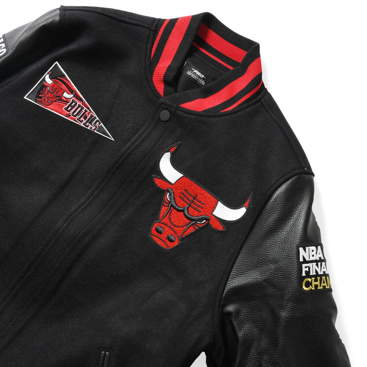 PRO STANDARD - Chicago Bulls RETRO CLASSIC RIB WOOL VARSITY JACKET【BCB656015】