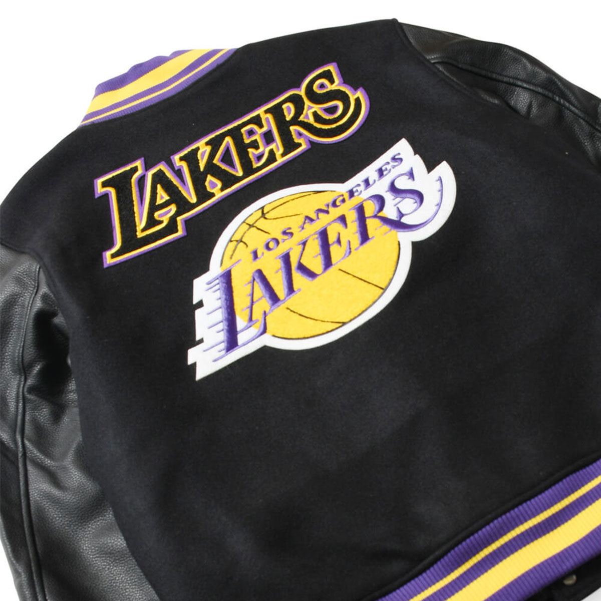 PRO STANDARD - Los Aangeles Lakers RETRO CLASSIC RIB WOOL VARSITY JACKET【BLL656005】