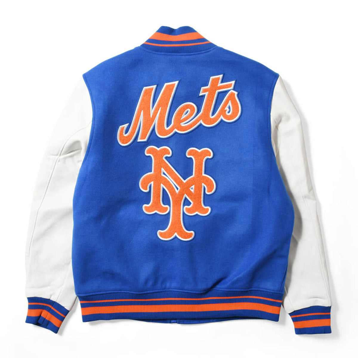 PRO STANDARD - New York Mets RETRO CLASSIC RIB WOOL VARSITY JACKET【LNM635557】