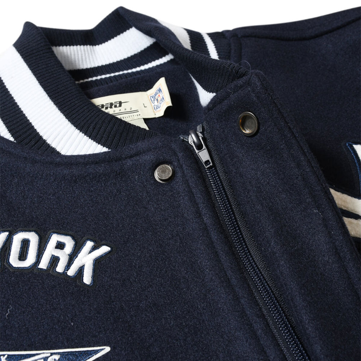 PRO STANDARD - New York Yankees RETRO CLASSIC RIB WOOL VARSITY JACKET【LNY635733】