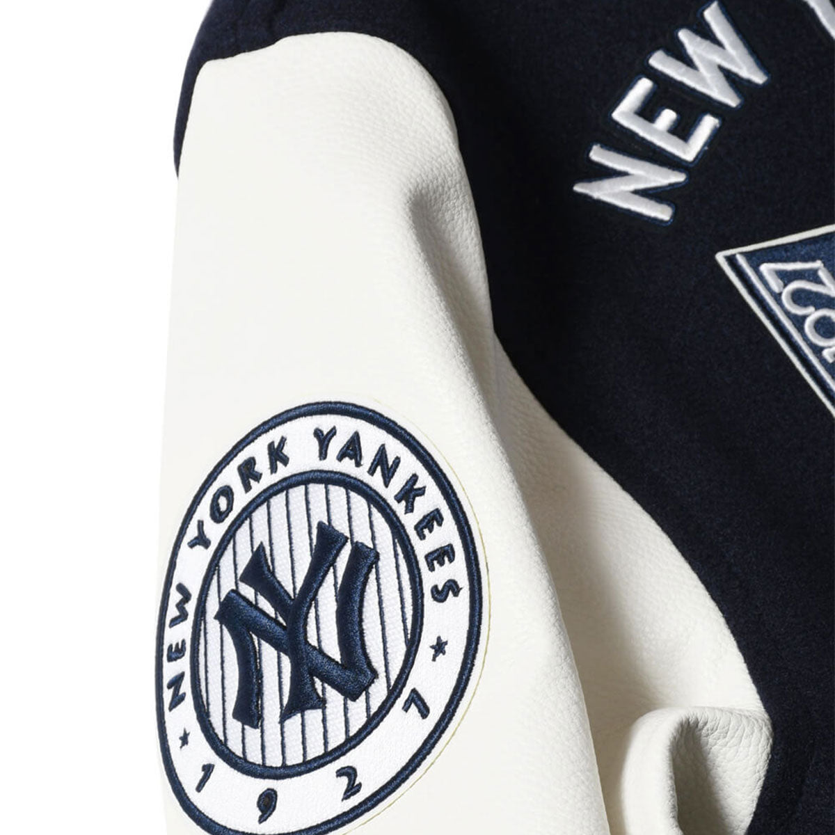 PRO STANDARD - New York Yankees RETRO CLASSIC RIB WOOL VARSITY JACKET【LNY635733】
