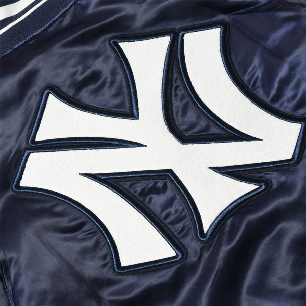 PRO STANDARD - New York Yankees RETRO CLASSIC RIB SATIN JACKET【LNY635135】